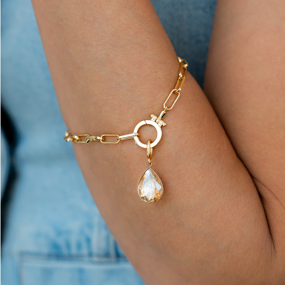 Teardrop Birthstone Charm - Image 111