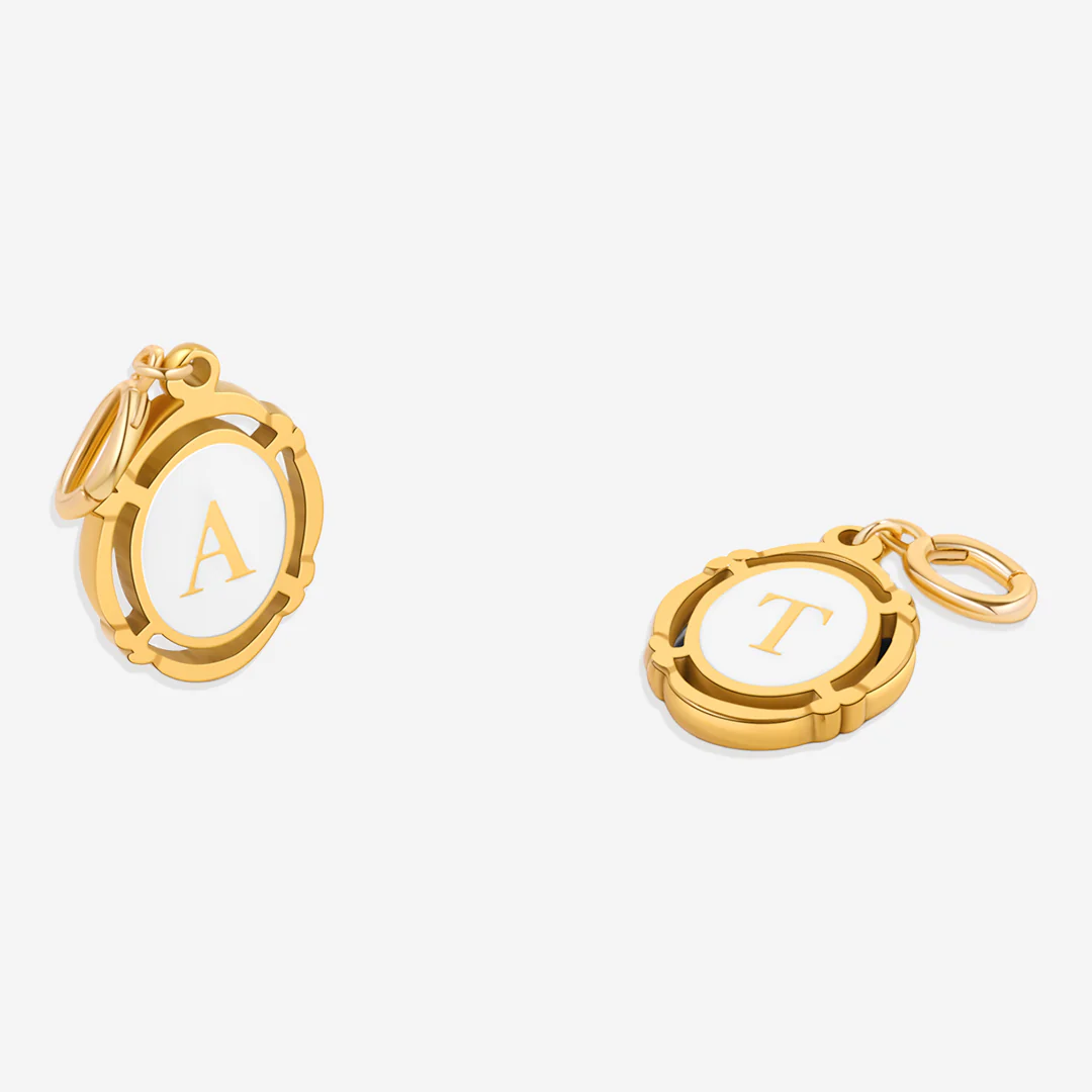 Vintage Initial Charm - Image 5