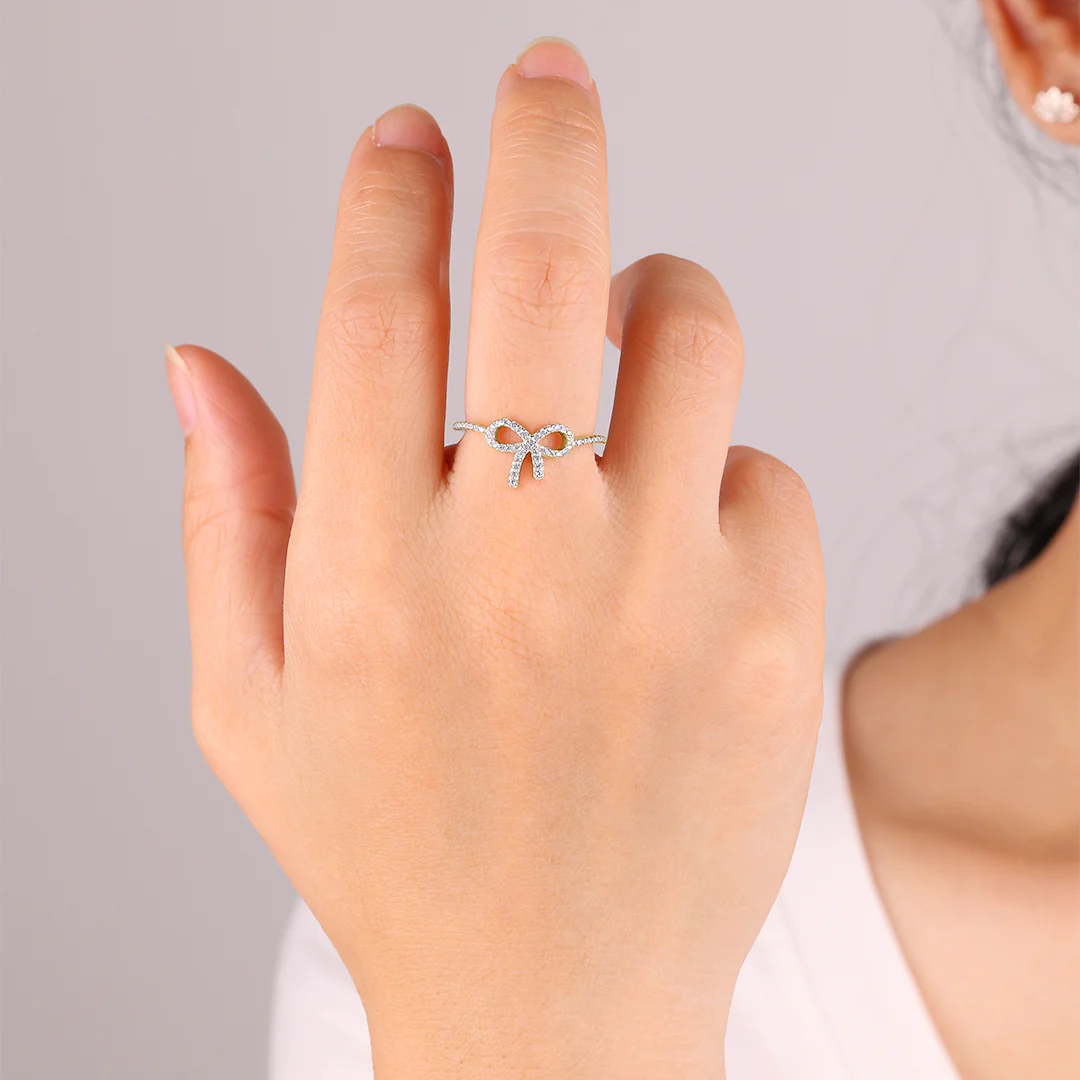 Pave Bow Ring - Image 17