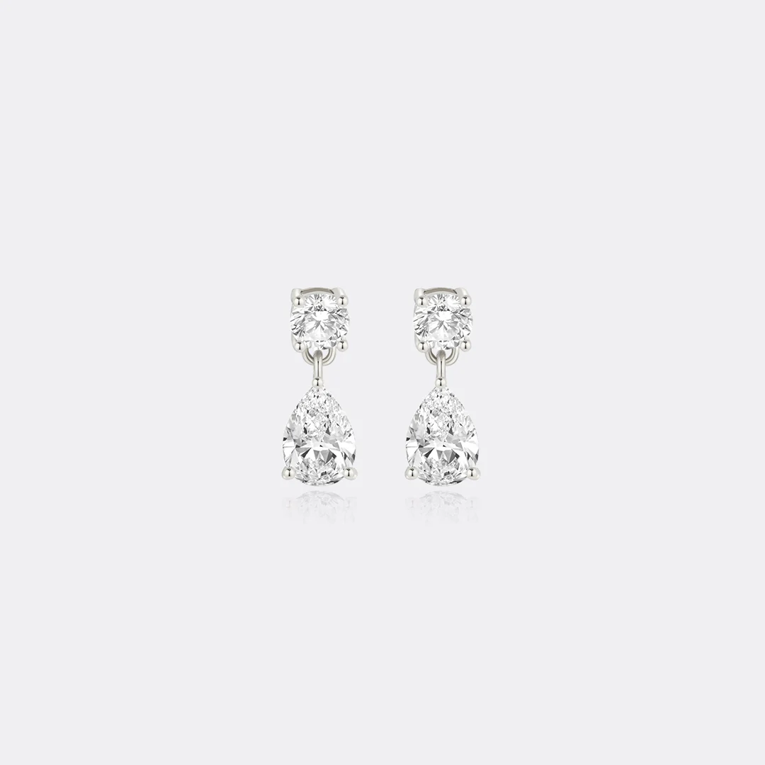 Pear Drop Earrings - Image 3