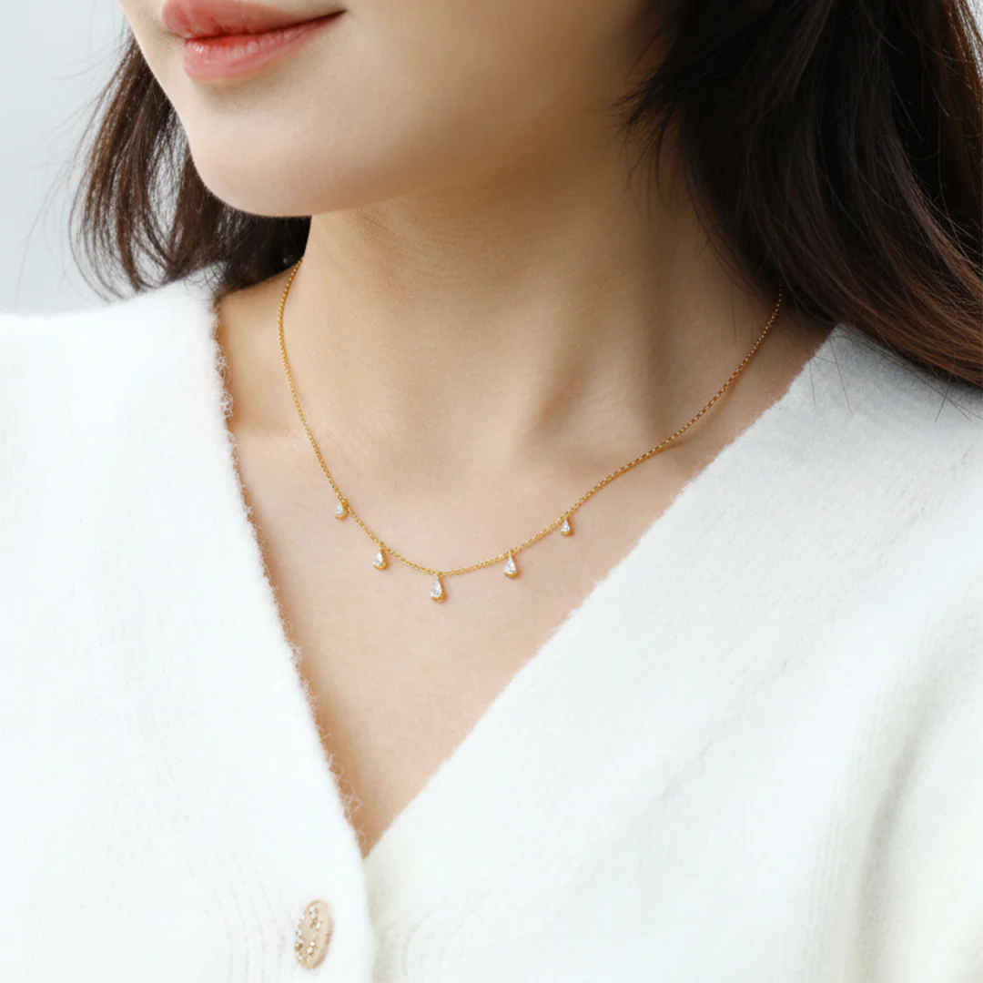 Pear Shape Necklace - Image 3