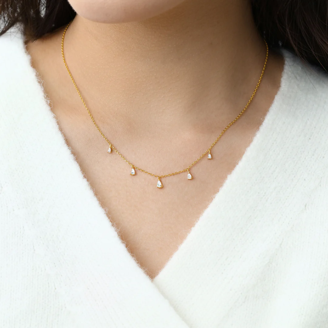 Pear Shape Necklace - Image 4
