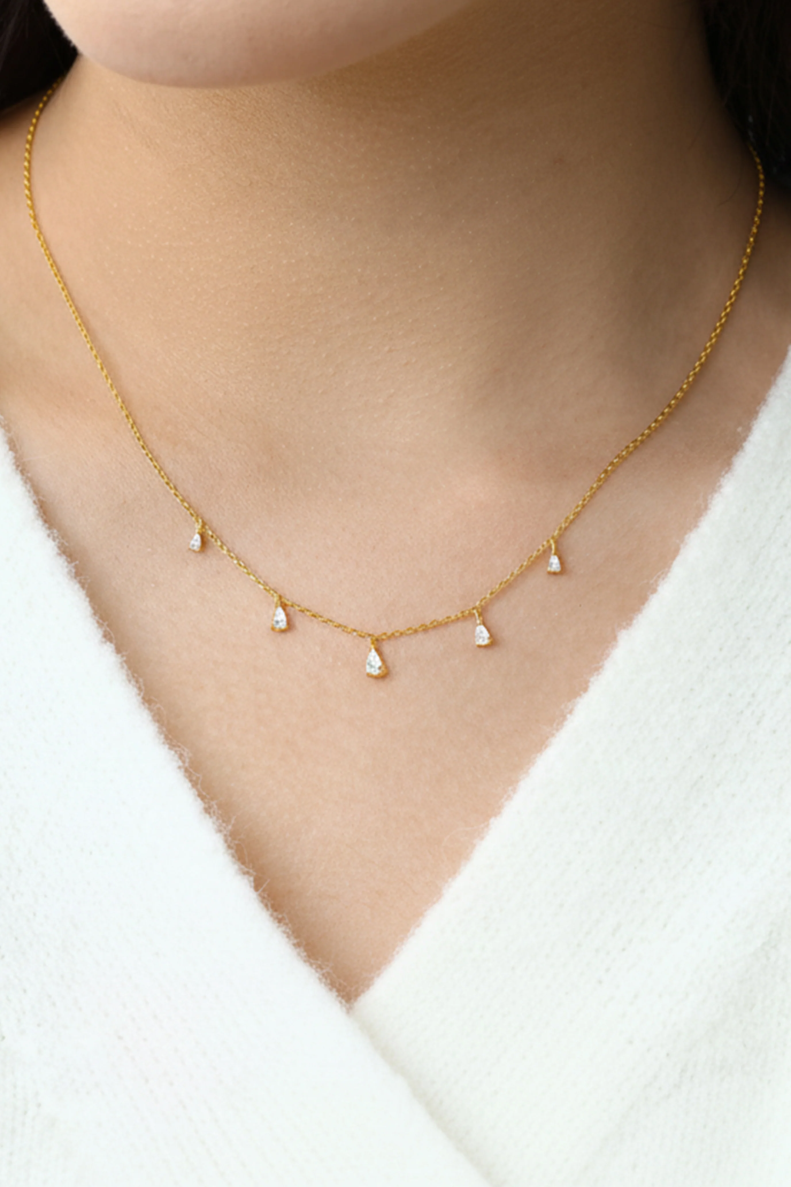 Pear Shape Necklace - Image 8