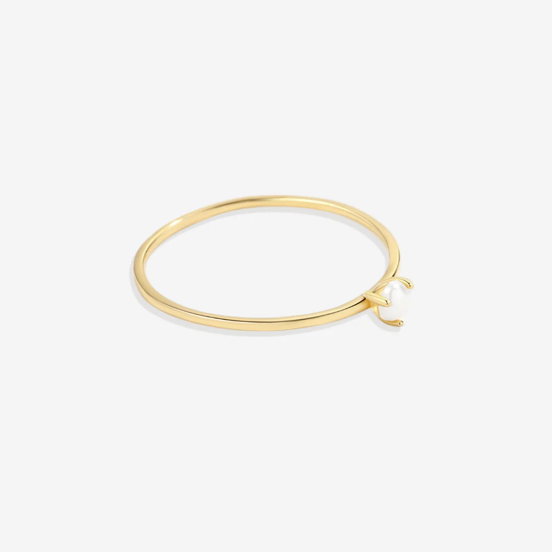Pearl Stacking Ring - Image 5