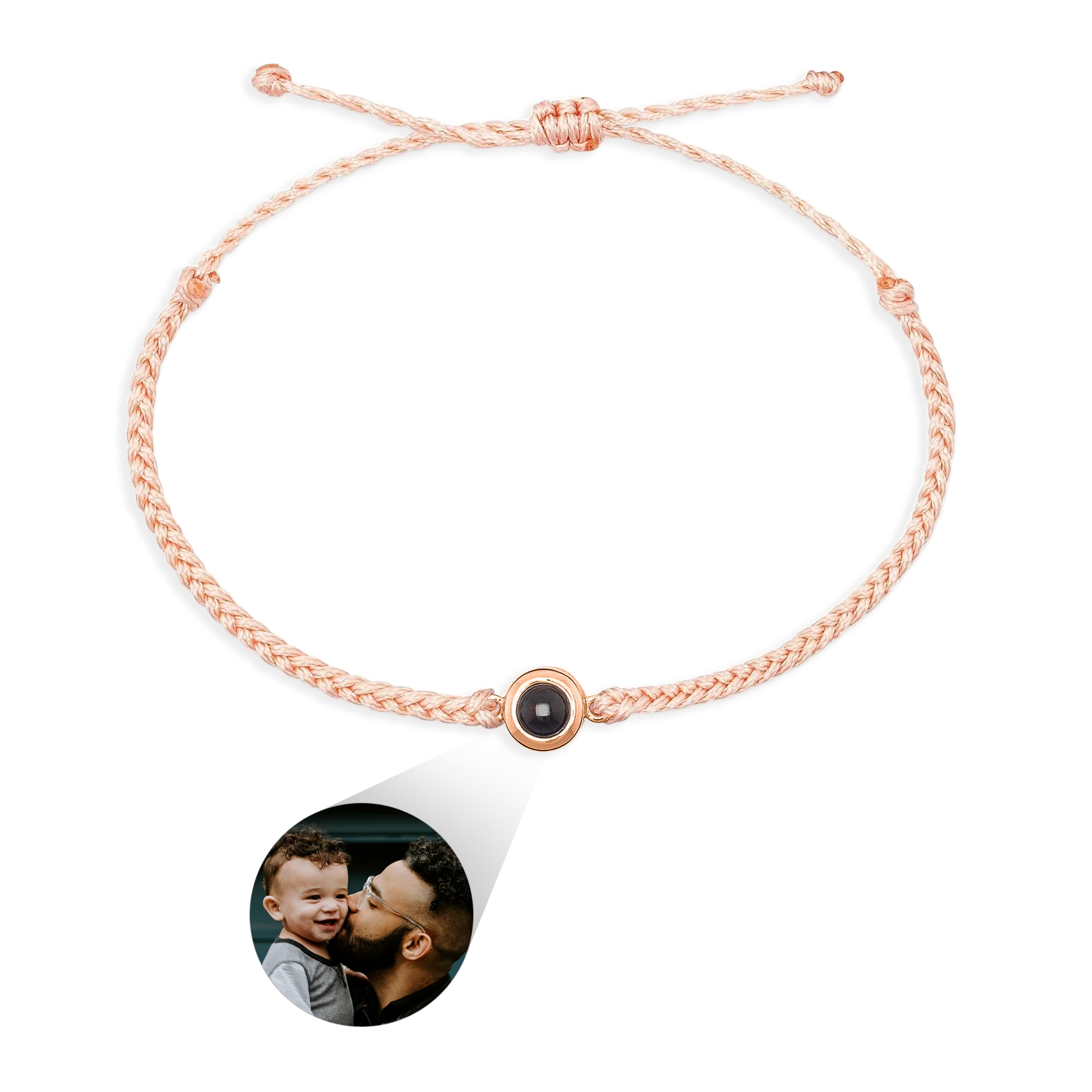 Personalized Adjustable Photo Bracelet - Image 22