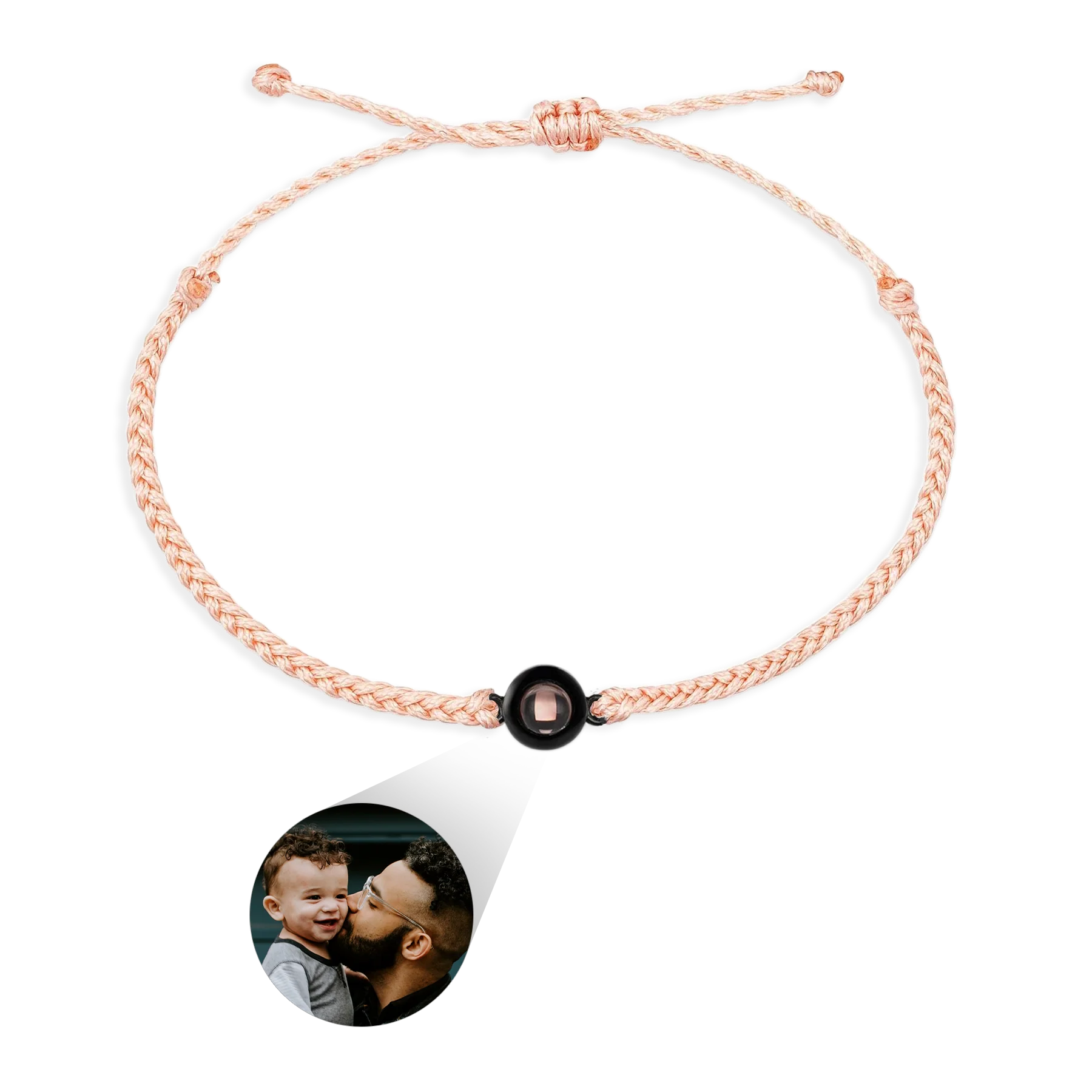 Personalized Adjustable Photo Bracelet - Image 41