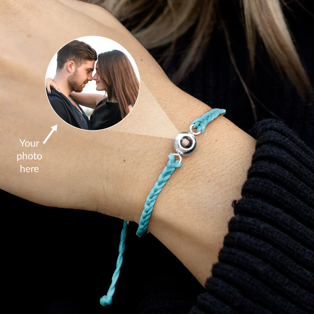 Personalized Adjustable Photo Bracelet - Image 8