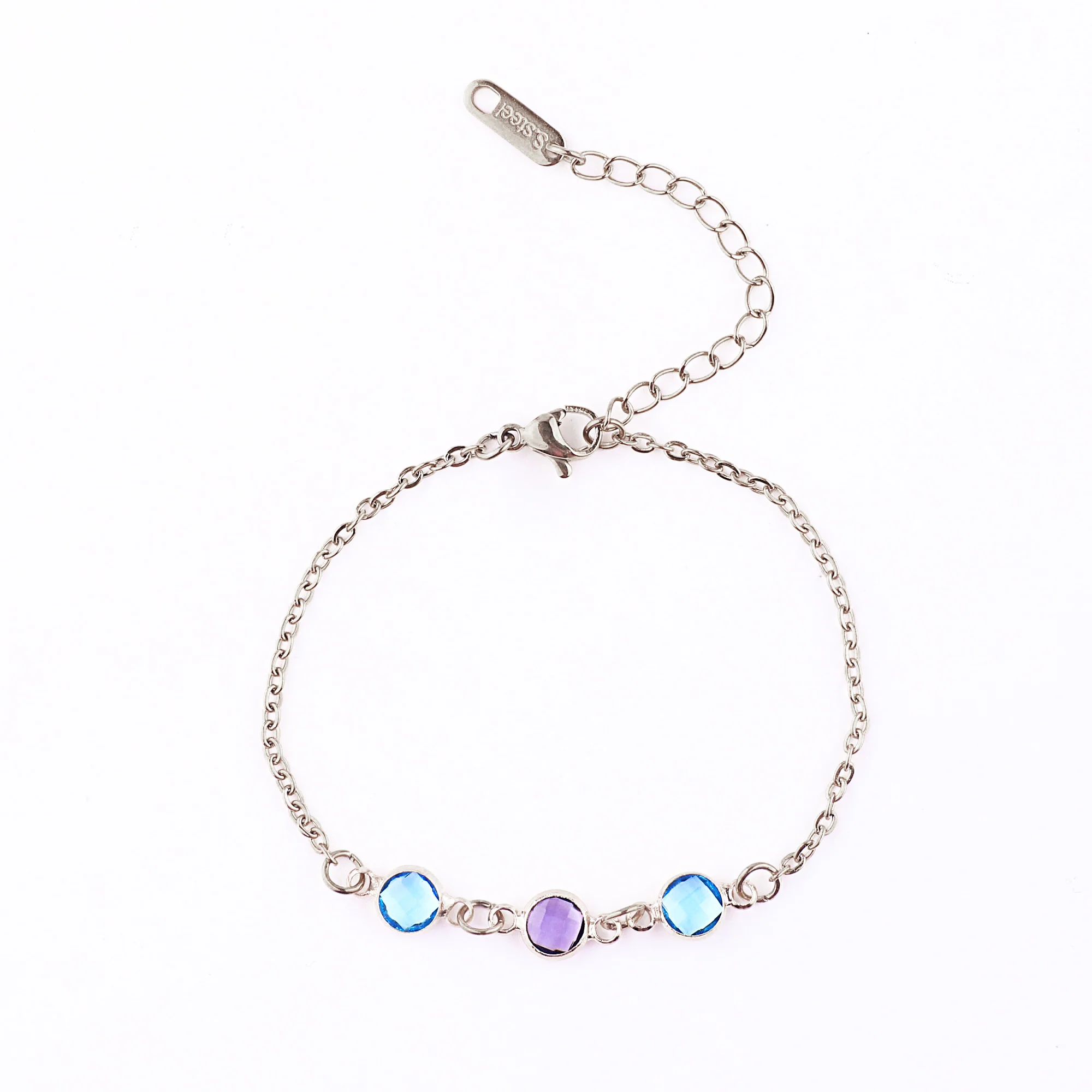 Personalized Birthstone Bracelet - Image 21