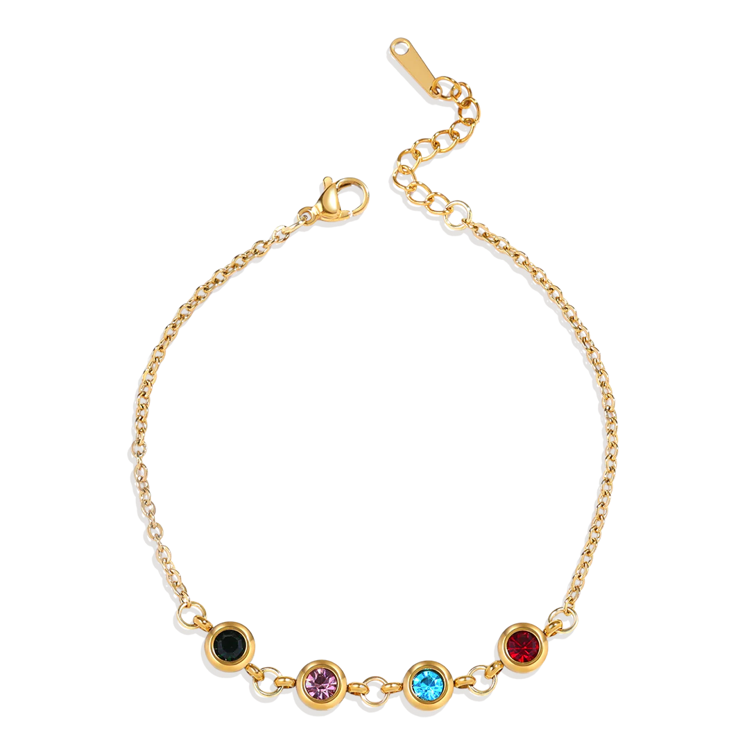Personalized Birthstone Bracelet - Image 4
