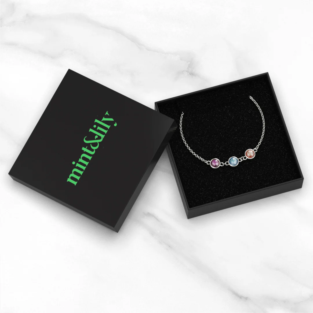 Personalized Birthstone Bracelet - Image 8