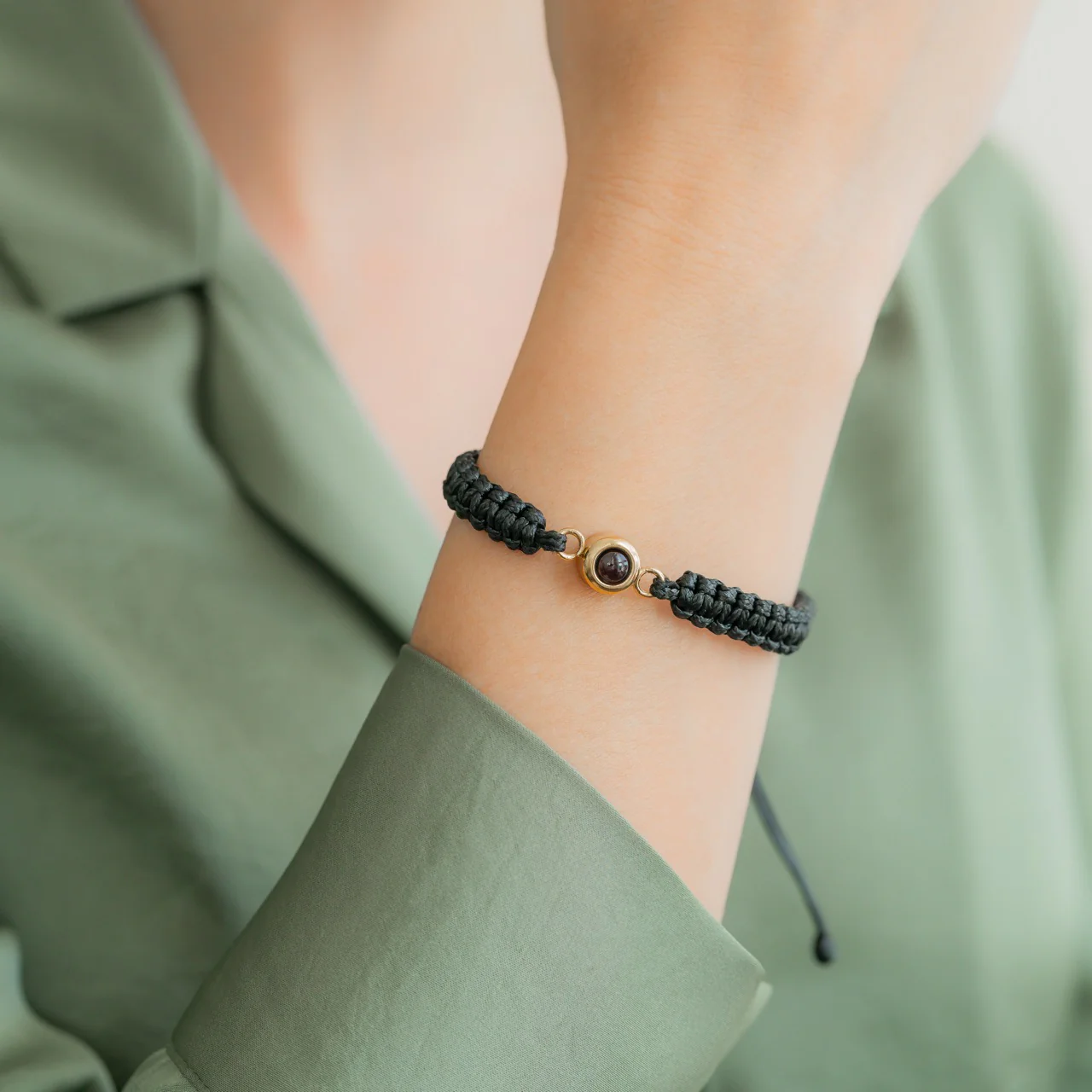 Personalized Braided Photo Bracelet - Image 161