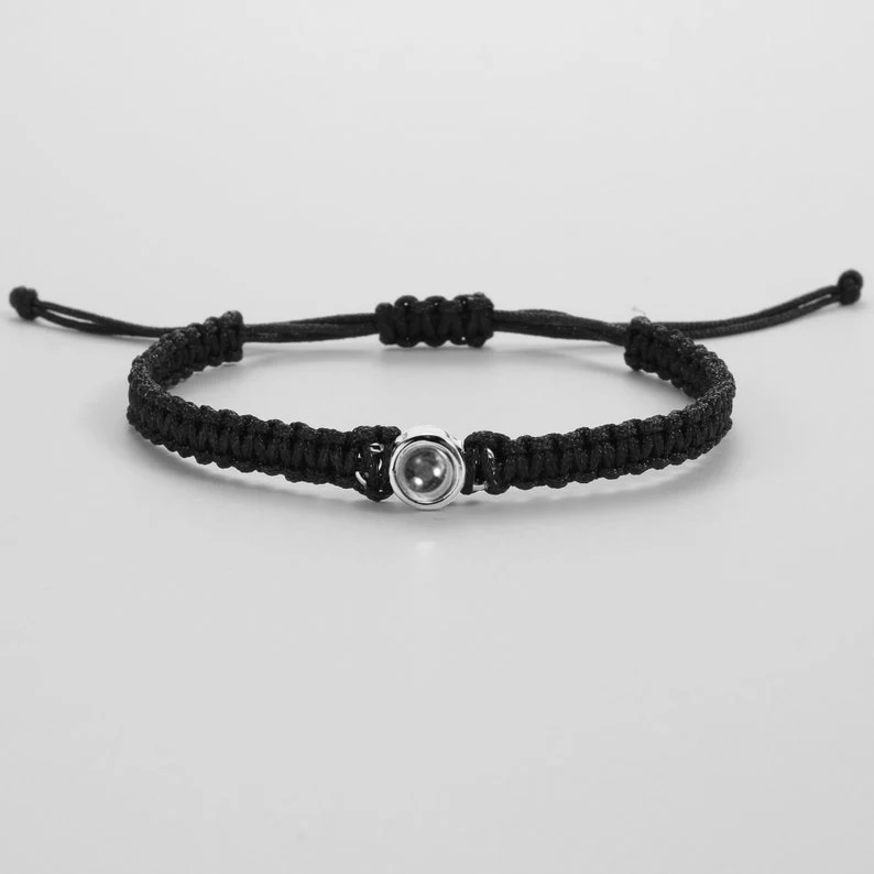 Personalized Braided Photo Bracelet - Image 18