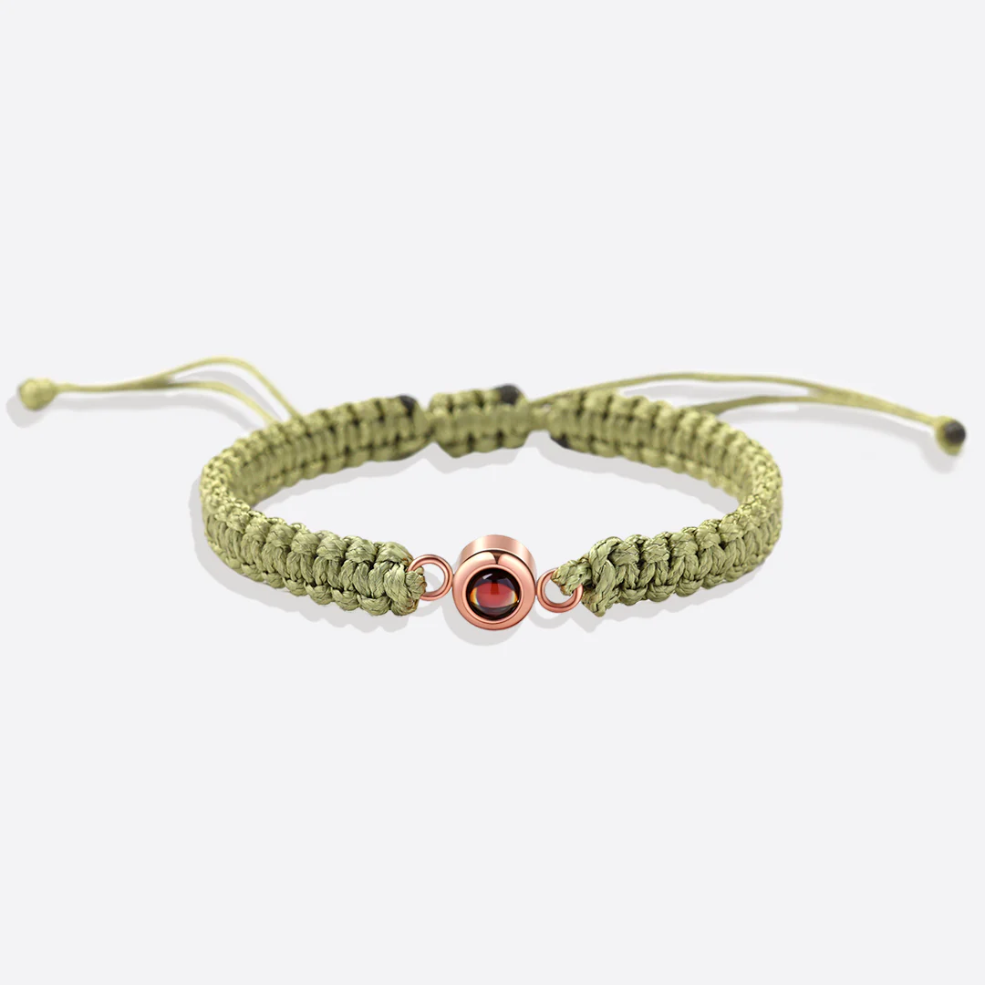 Personalized Braided Photo Bracelet - Image 186