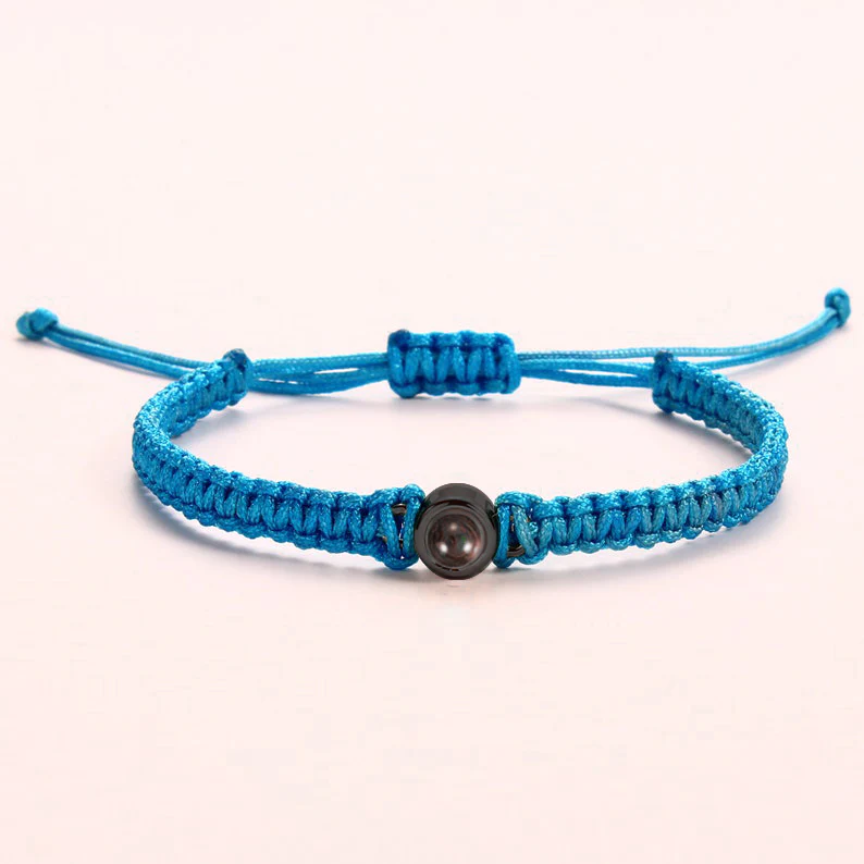 Personalized Braided Photo Bracelet - Image 23