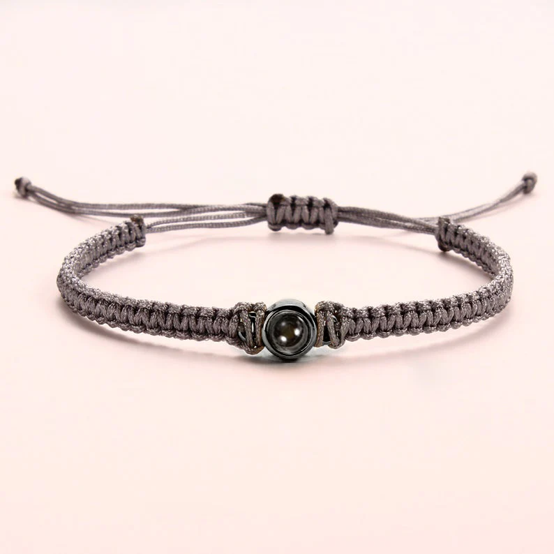 Personalized Braided Photo Bracelet - Image 28