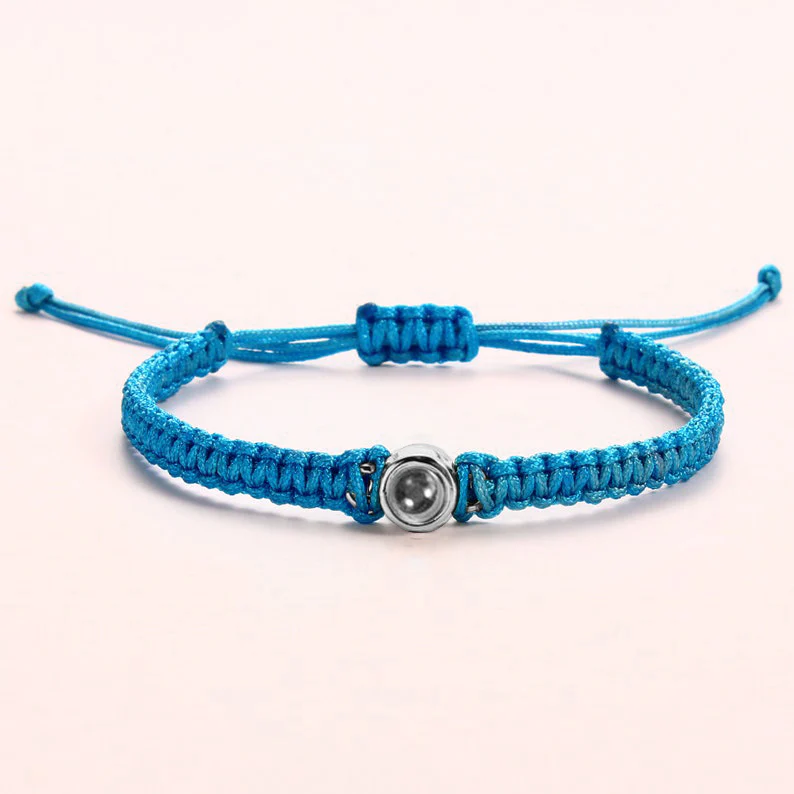 Personalized Braided Photo Bracelet - Image 29
