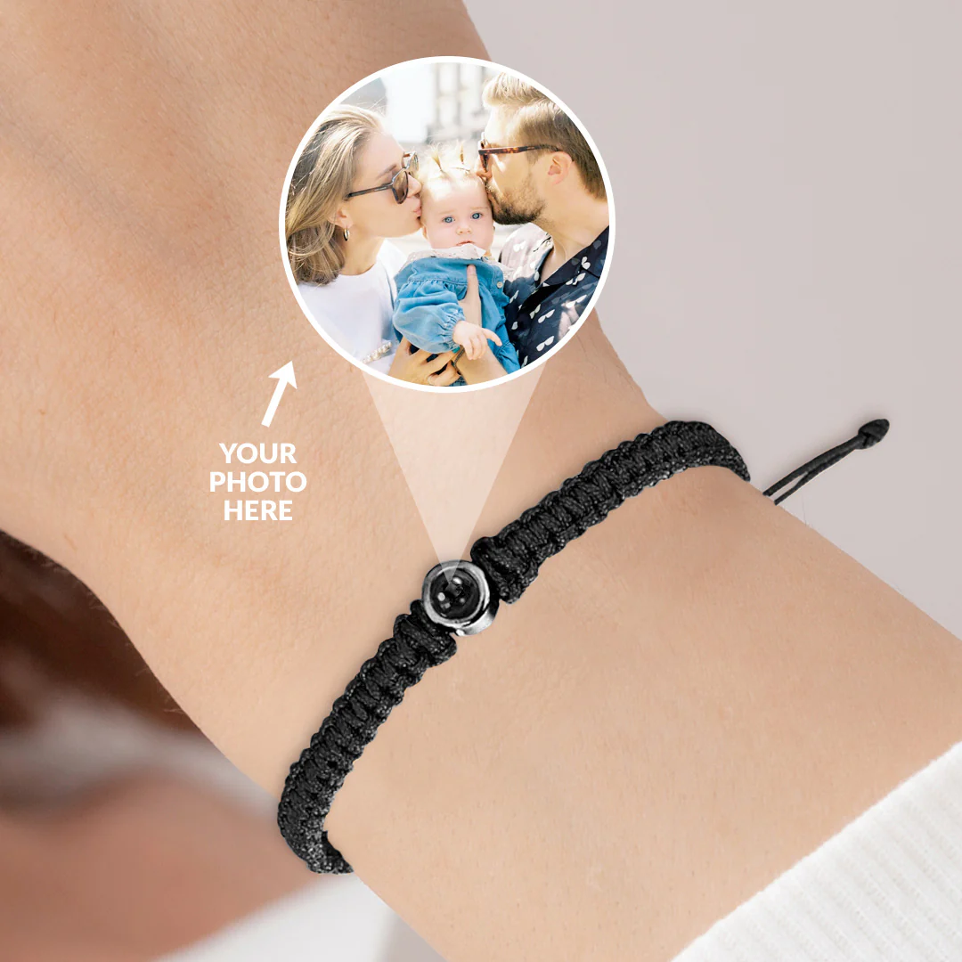 Personalized Braided Photo Bracelet - Image 31