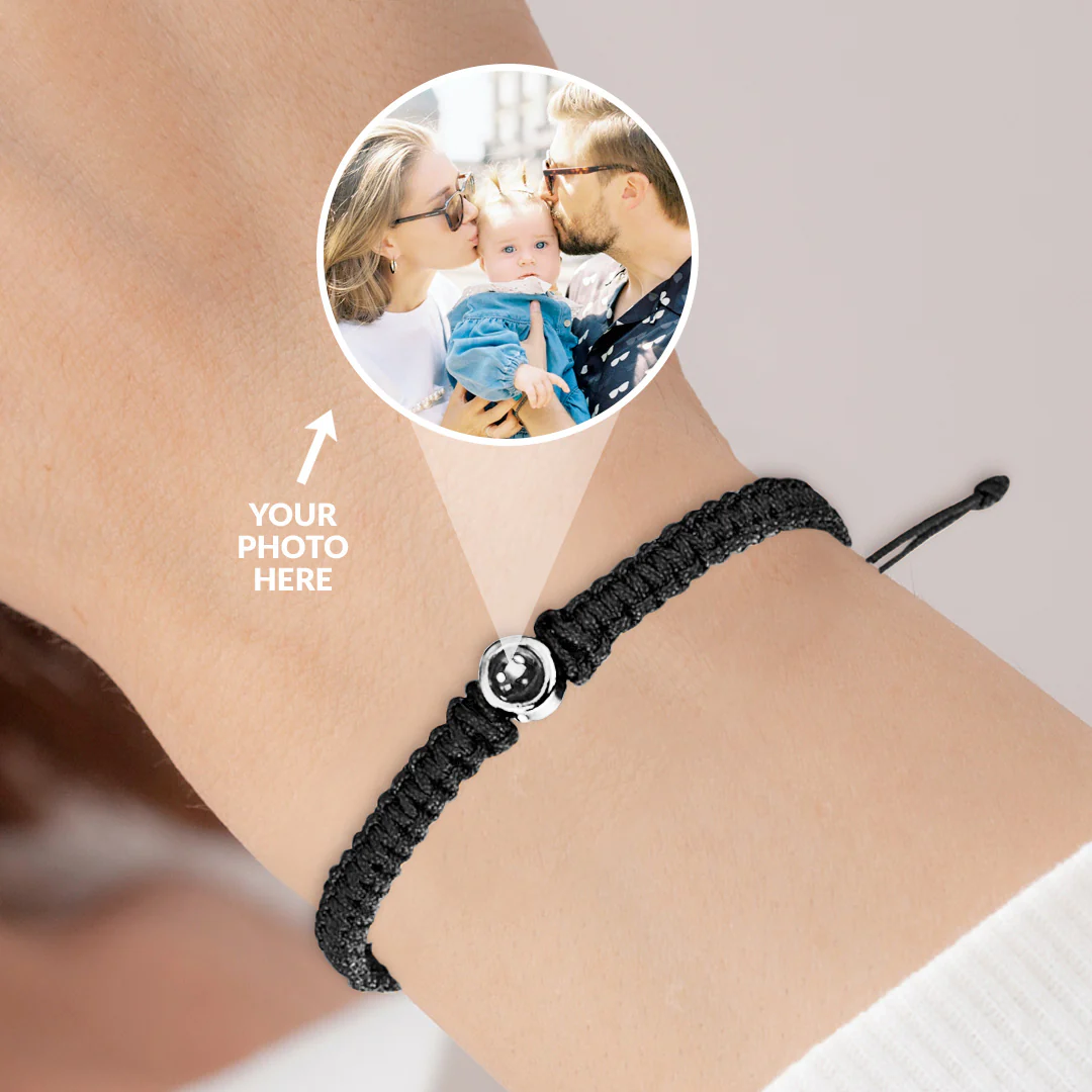 Personalized Braided Photo Bracelet - Image 40