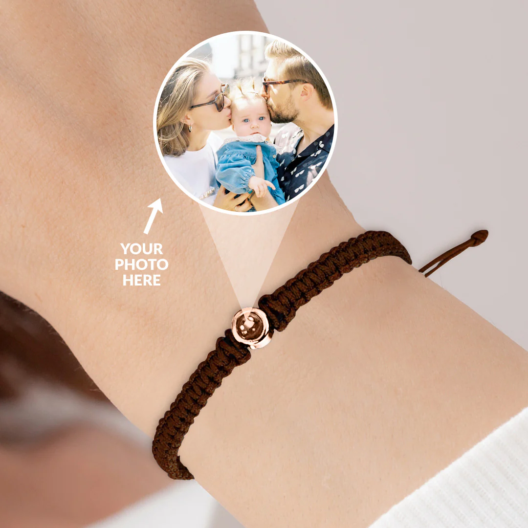 Personalized Braided Photo Bracelet - Image 61