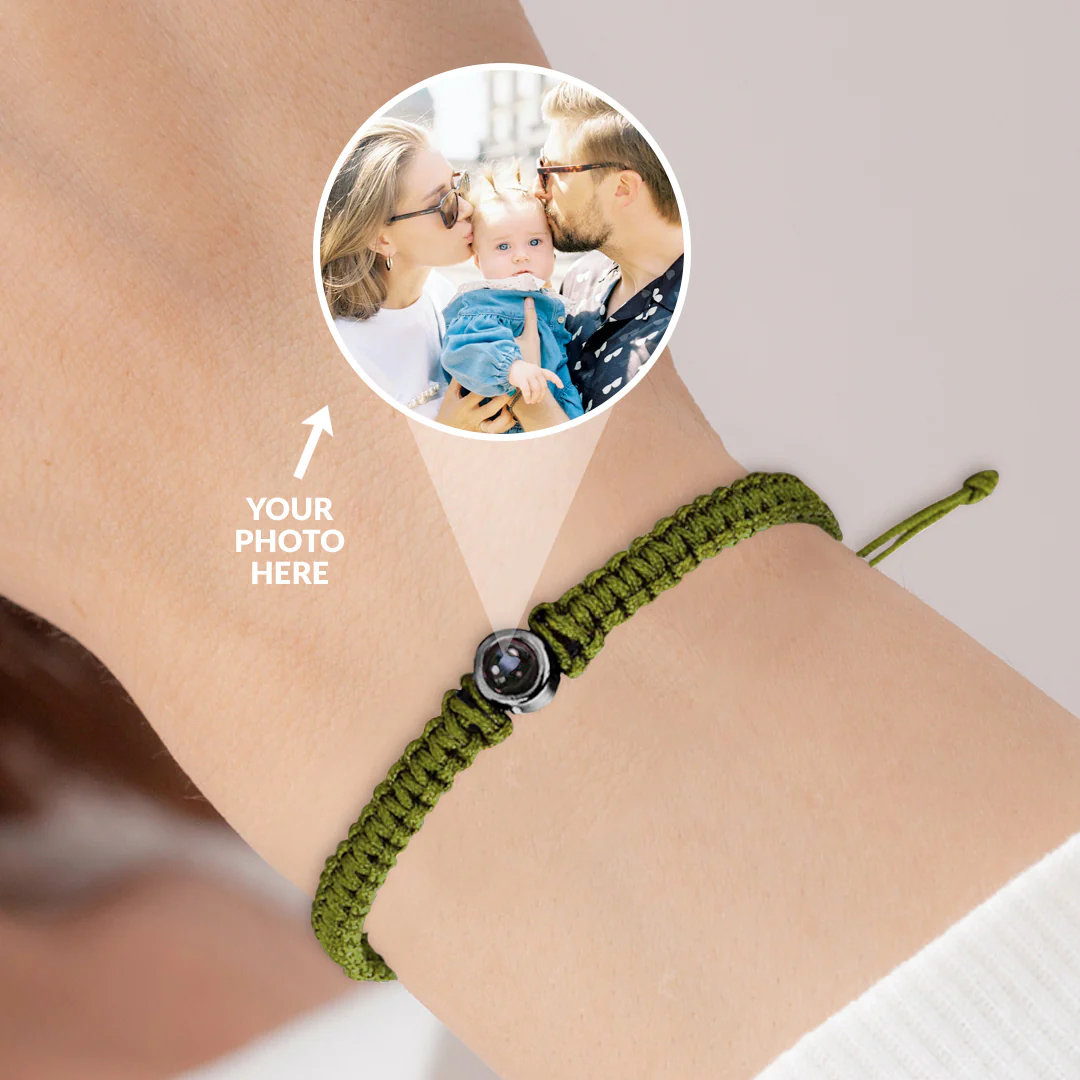 Personalized Braided Photo Bracelet - Image 72