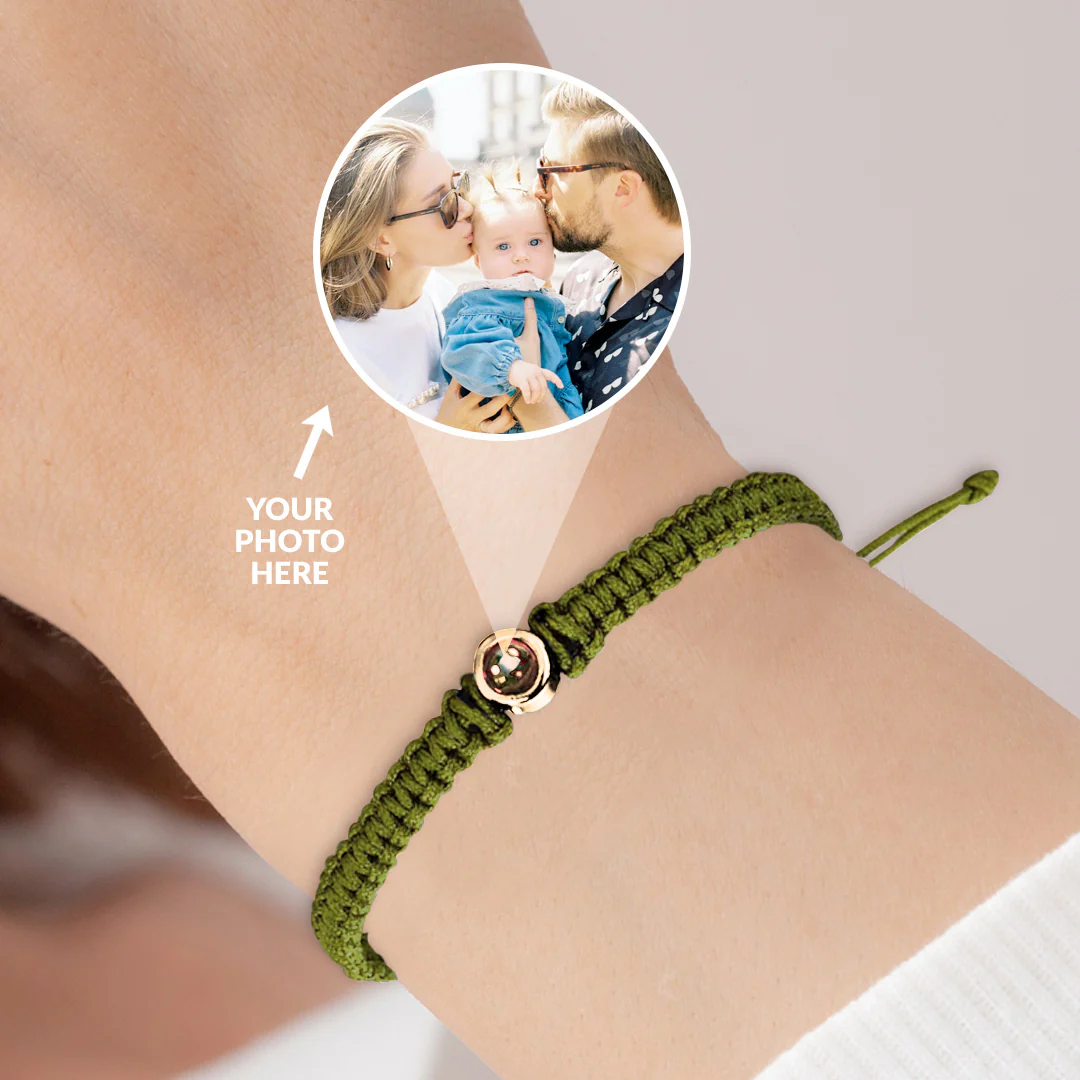 Personalized Braided Photo Bracelet - Image 75