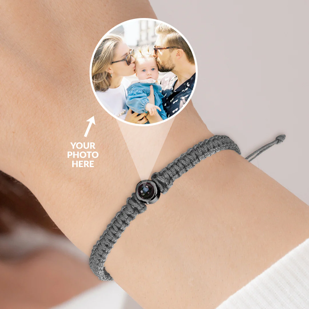 Personalized Braided Photo Bracelet - Image 81