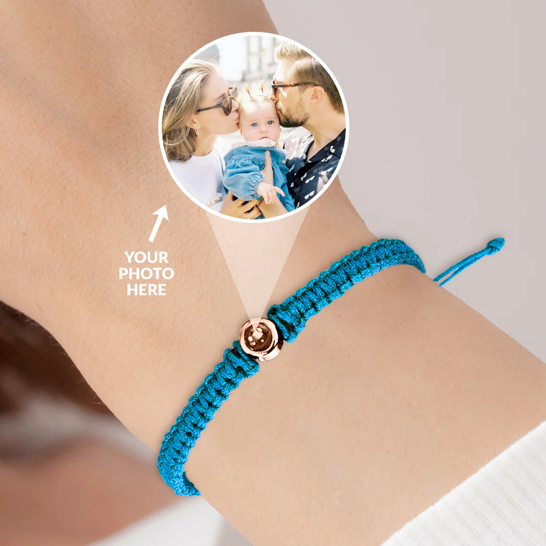 Personalized Braided Photo Bracelet - Image 98