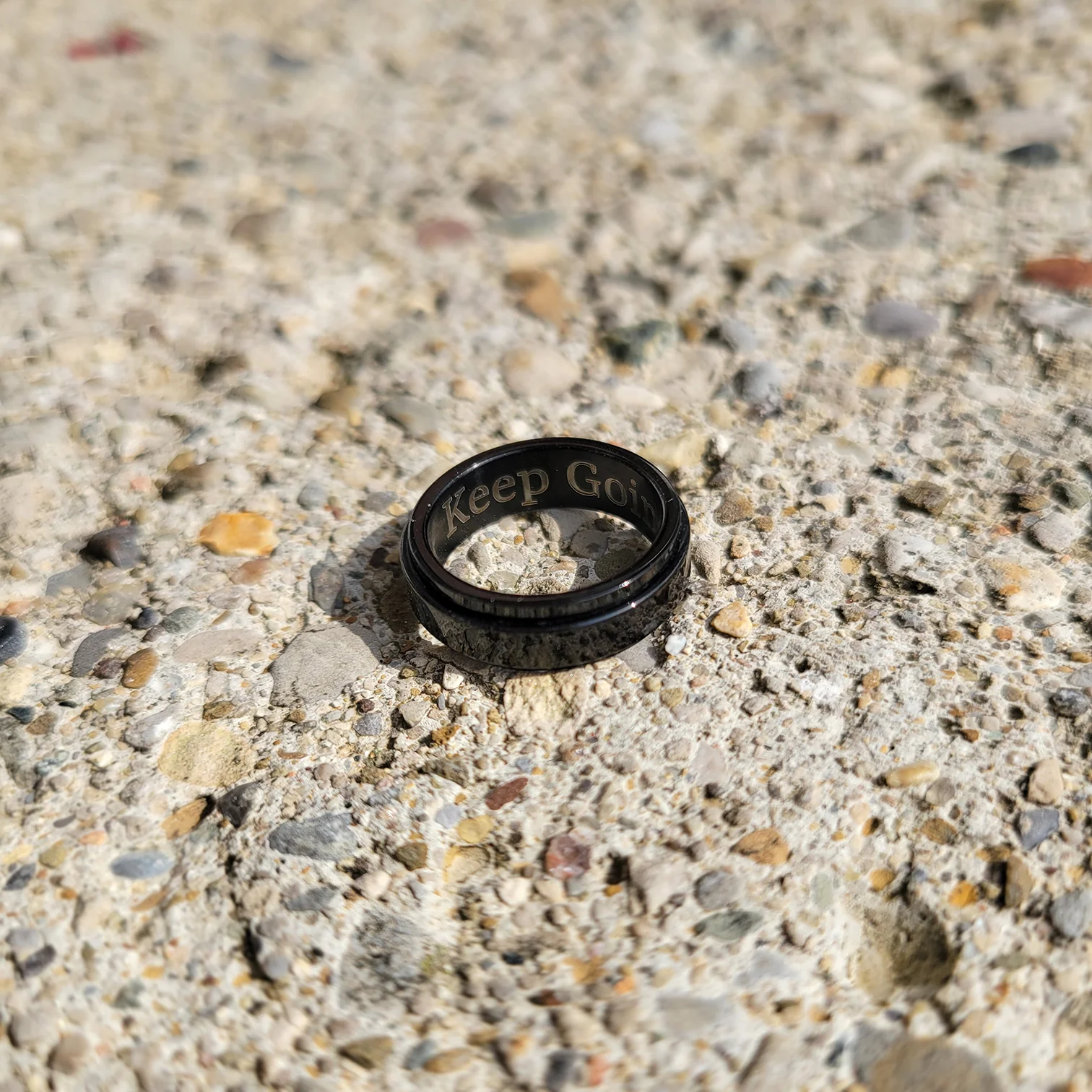 Personalized Classic Block Fidget Ring - Image 16