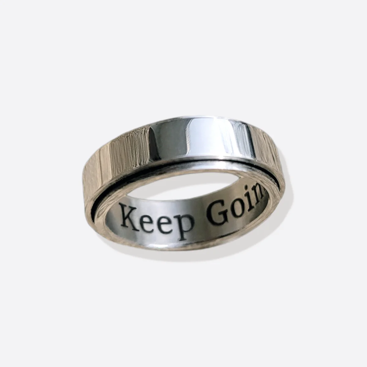 Personalized Classic Block Fidget Ring - Image 17