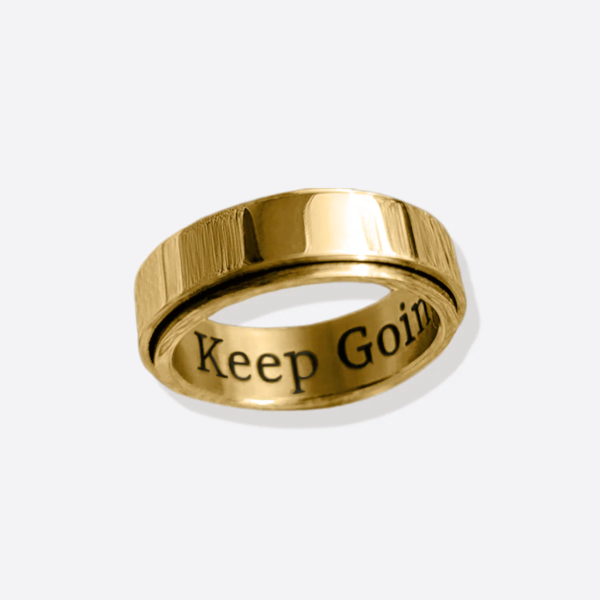 Personalized Classic Block Fidget Ring - Image 4