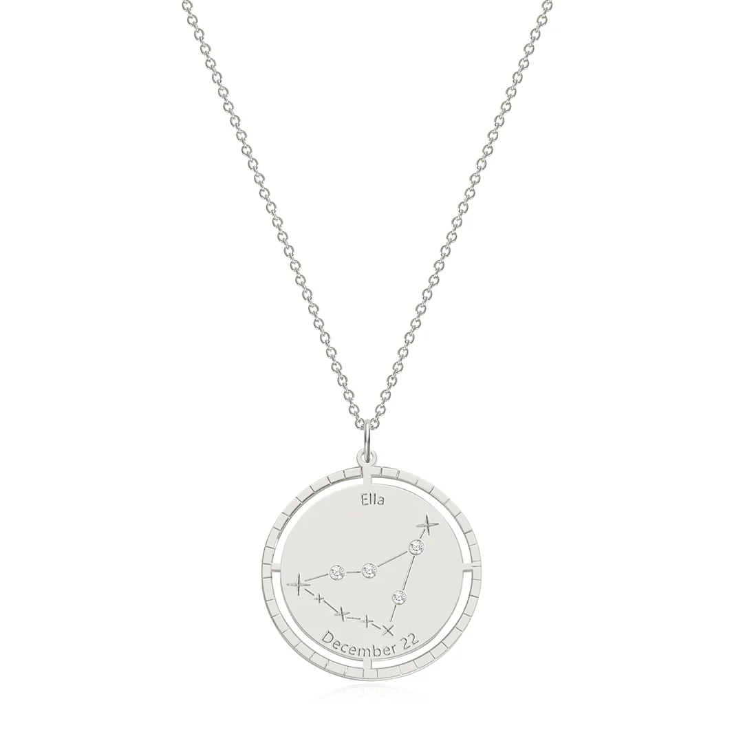 Personalized Constellation Pendant Necklace - Image 21