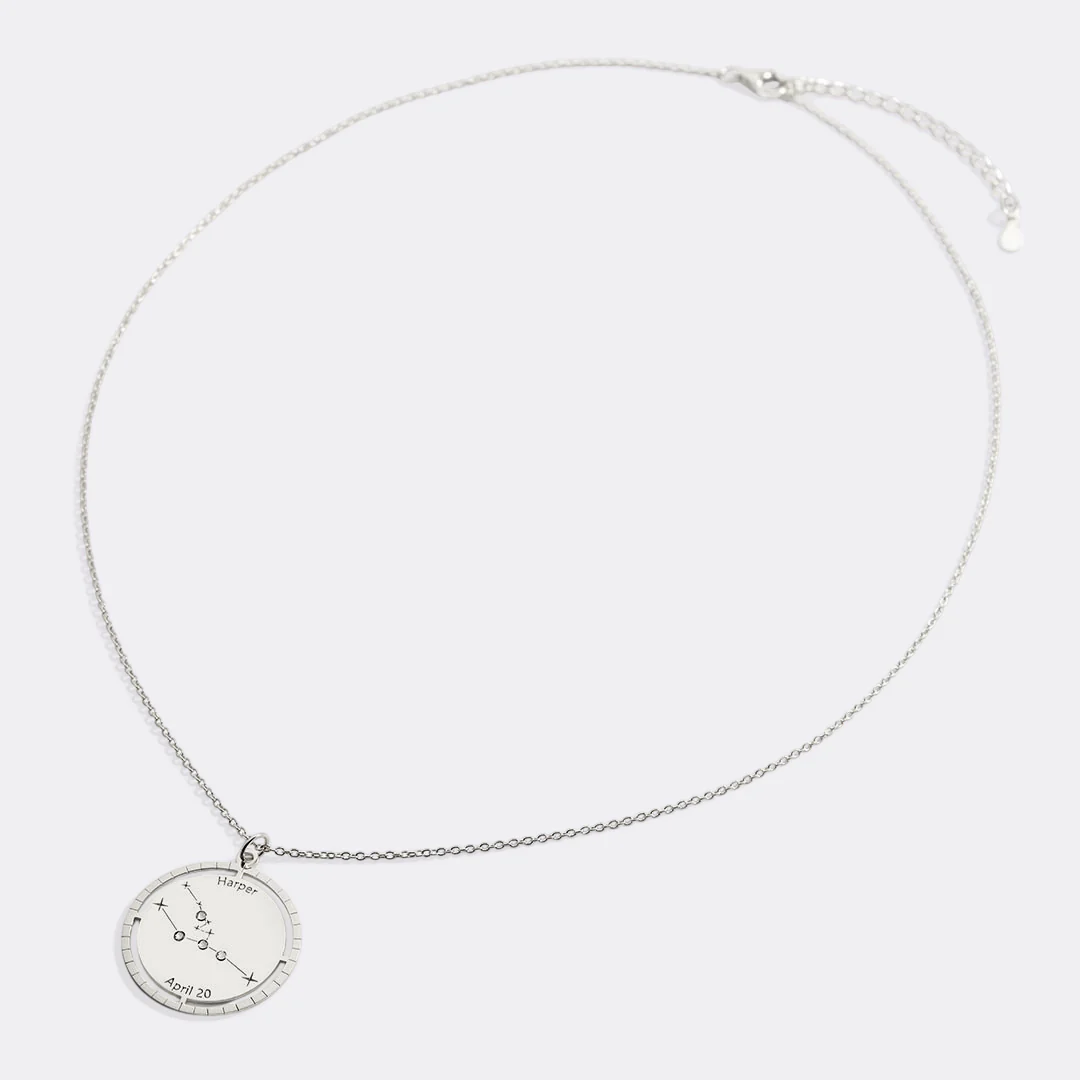 Personalized Constellation Pendant Necklace - Image 81