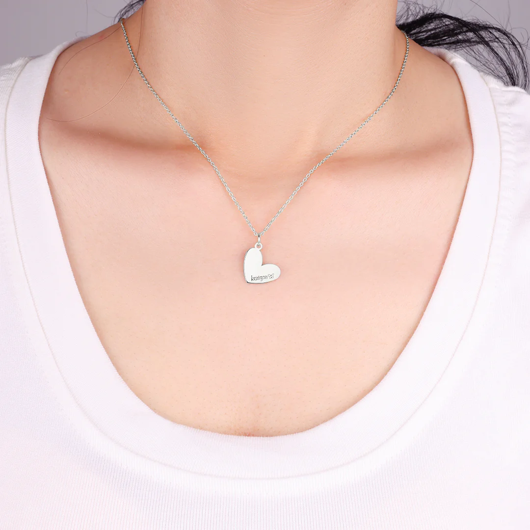 Personalized Heart Name Necklace - Image 13