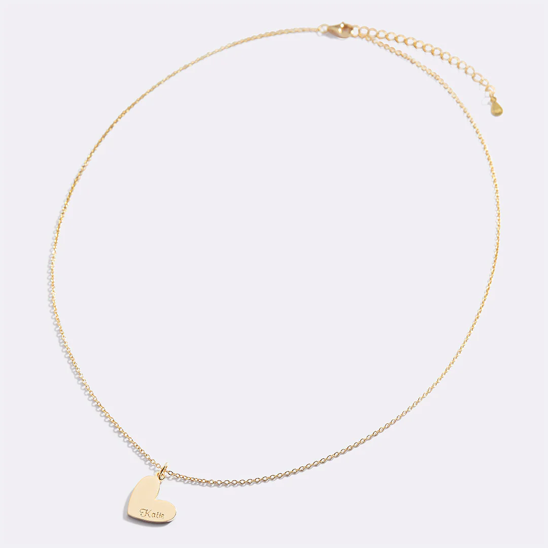 Personalized Heart Name Necklace - Image 17