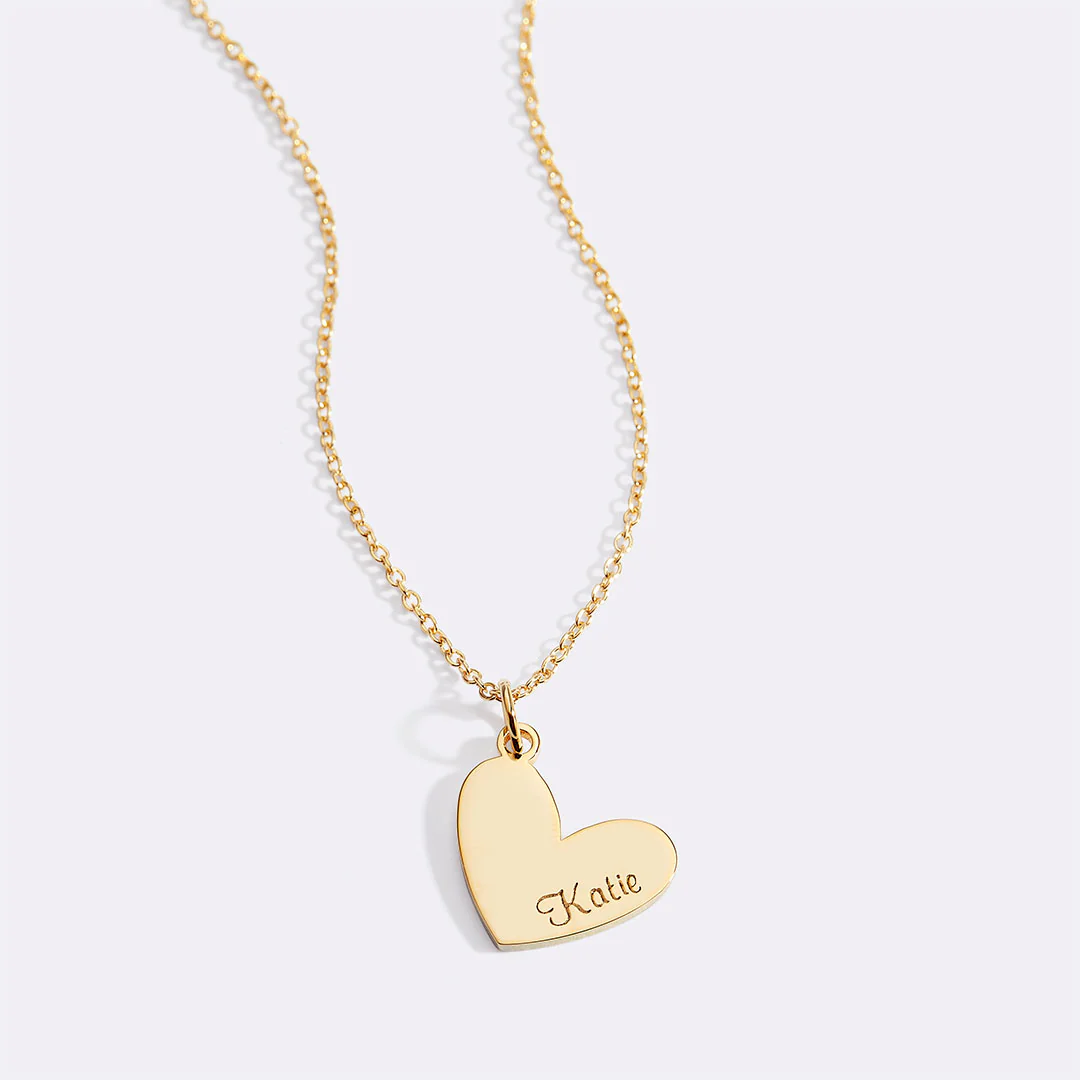 Personalized Heart Name Necklace - Image 22