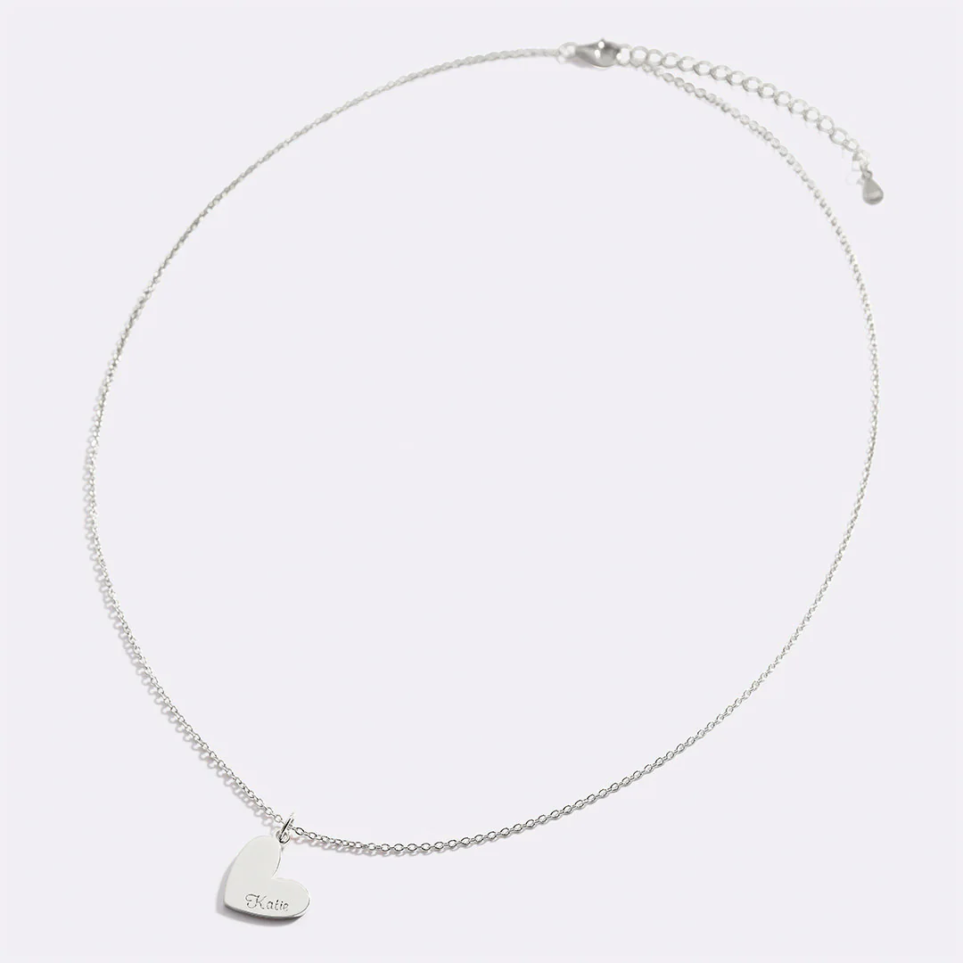 Personalized Heart Name Necklace - Image 23