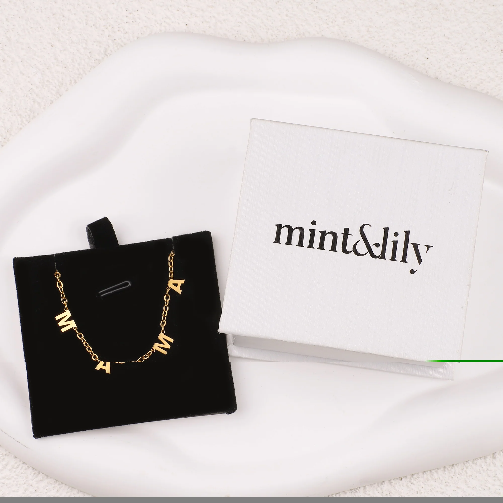 Personalized Minimalist Letter Necklace - Image 11