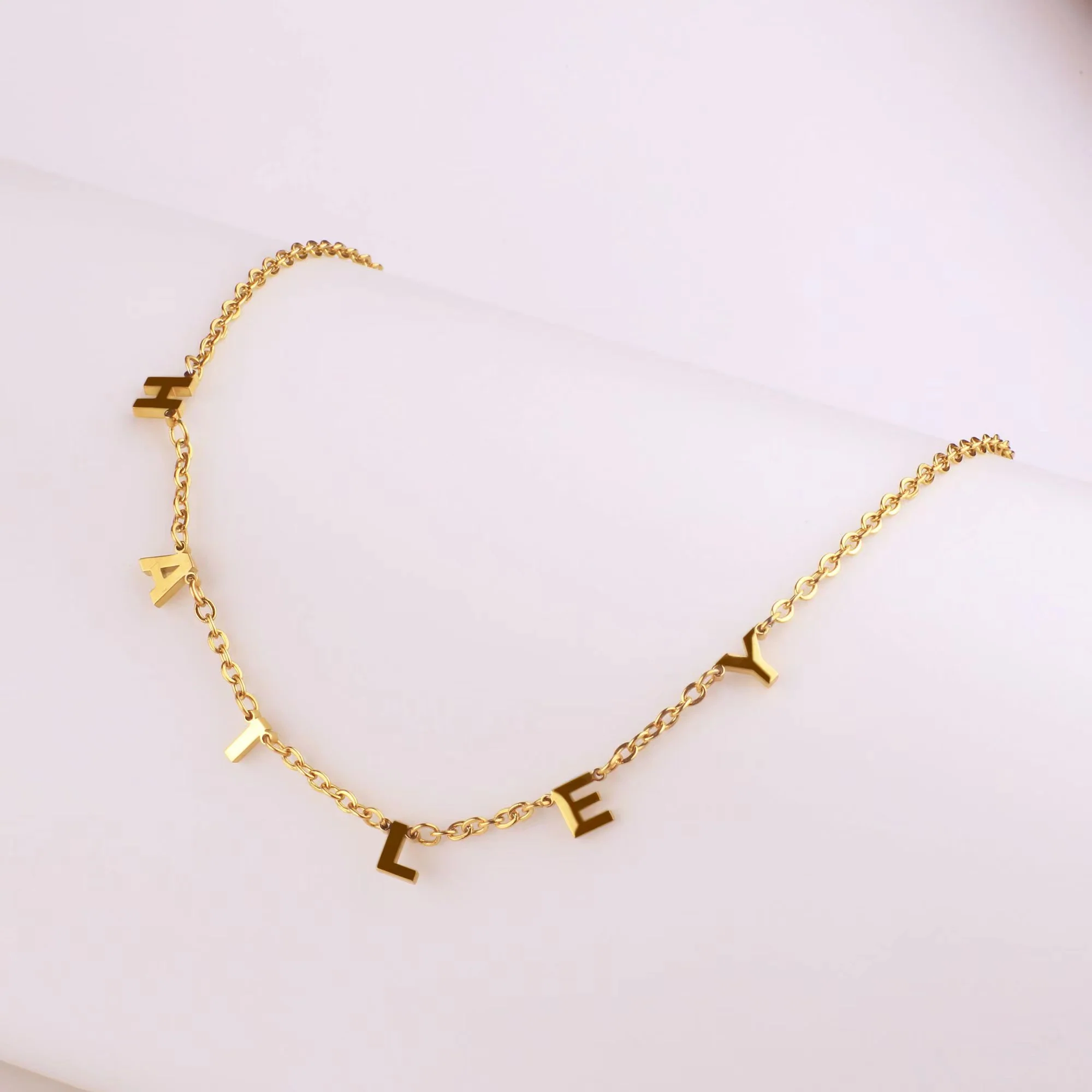 Personalized Minimalist Letter Necklace - Image 12