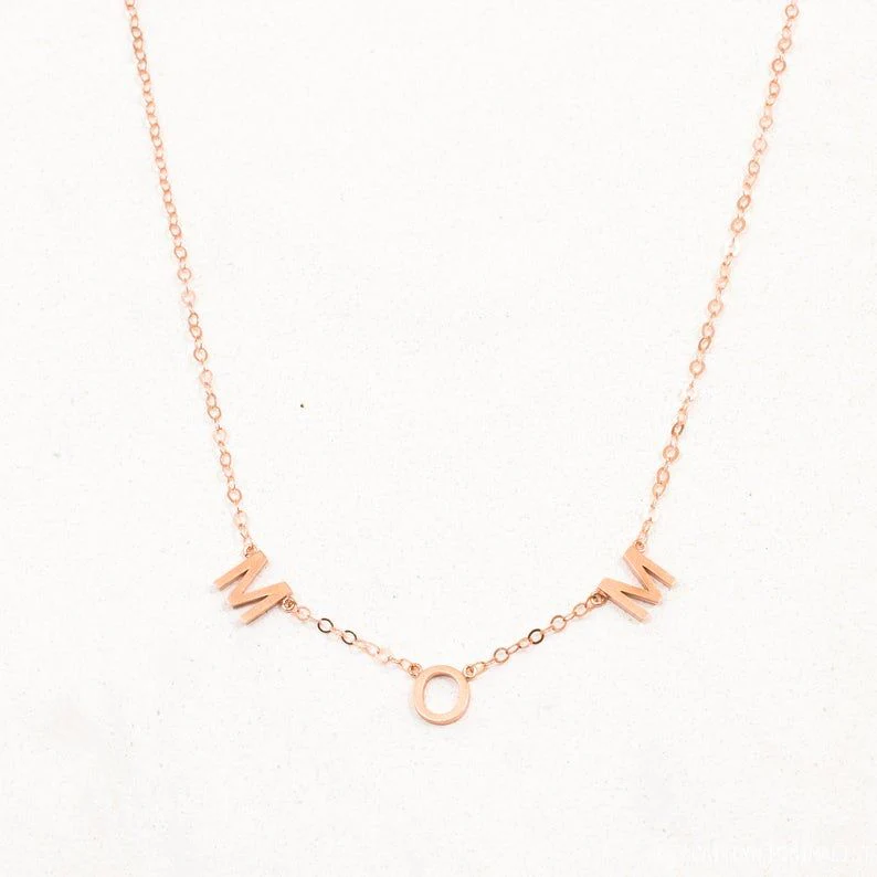 Personalized Minimalist Letter Necklace - Image 7