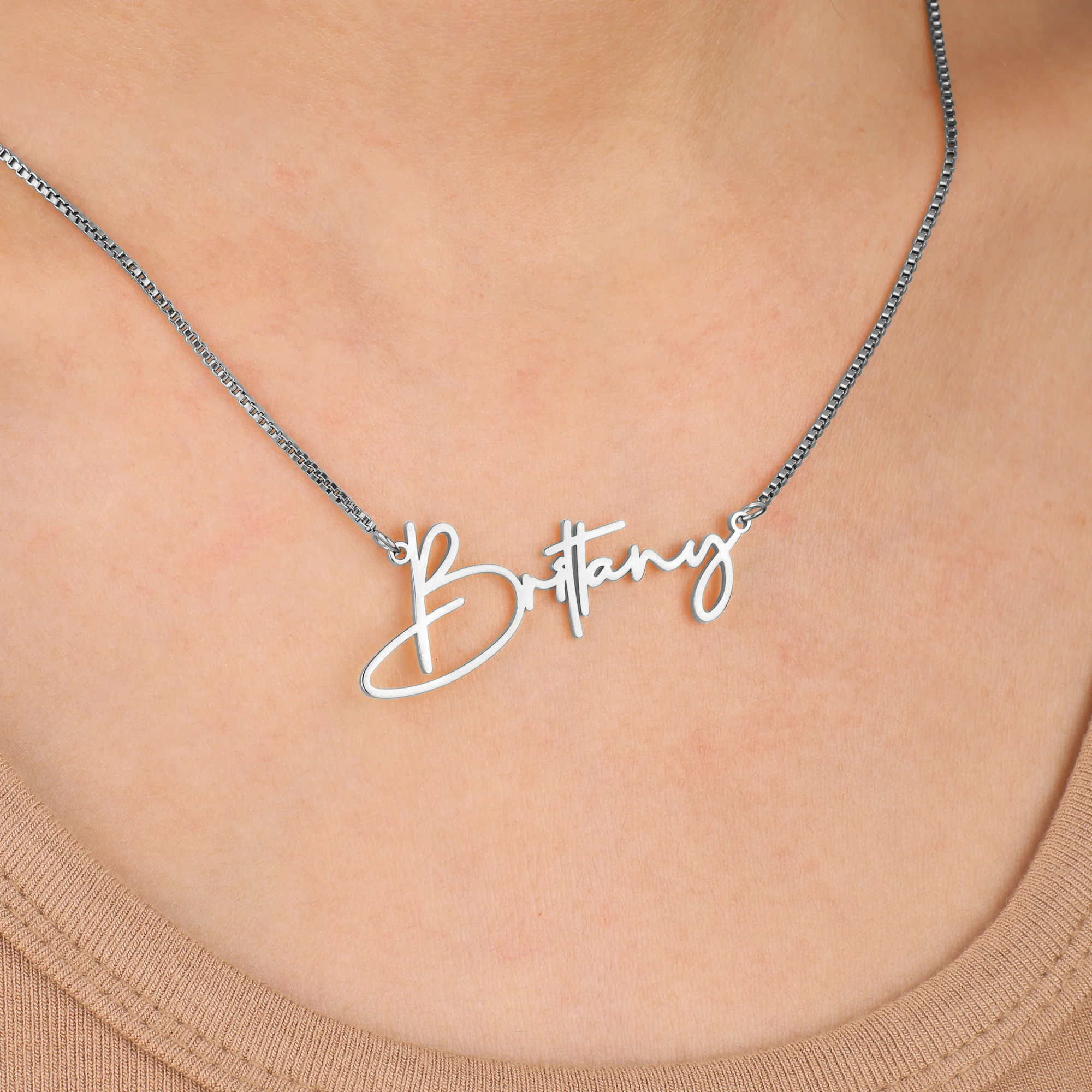 Modern Name Necklace - Image 16