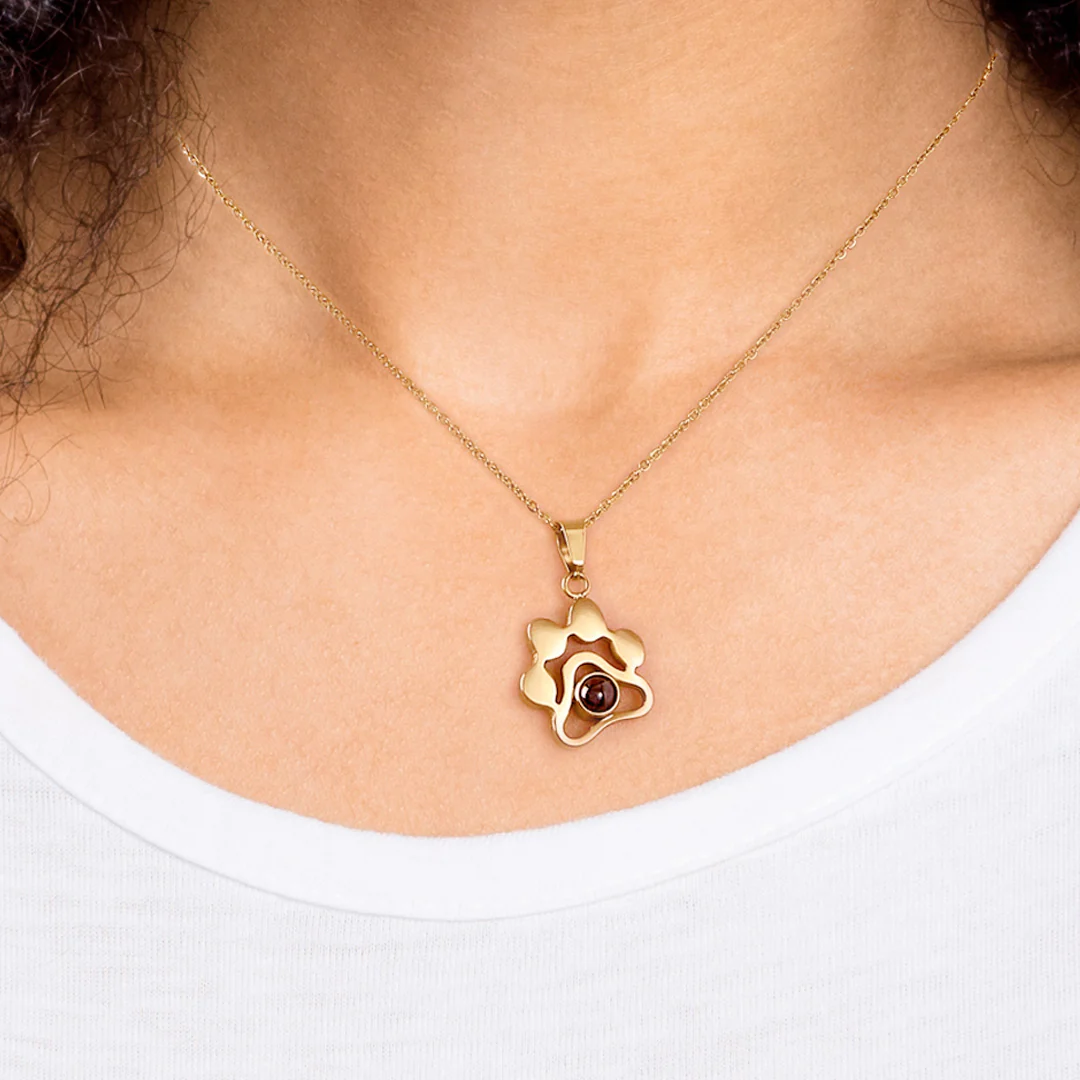 Personalized Pet Photo Necklace - Image 6