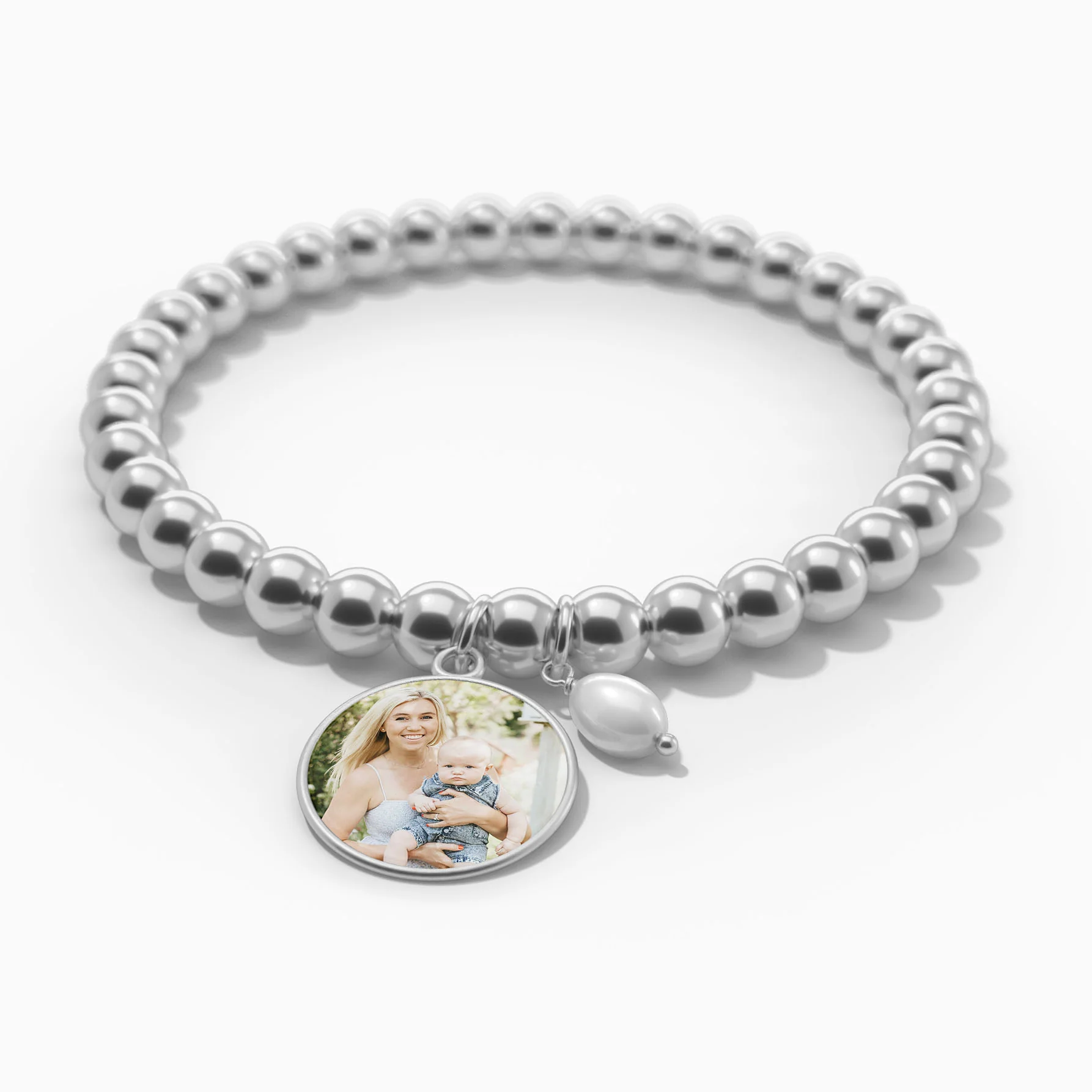 Personalized Photo Diana Charm Bracelet - Image 13