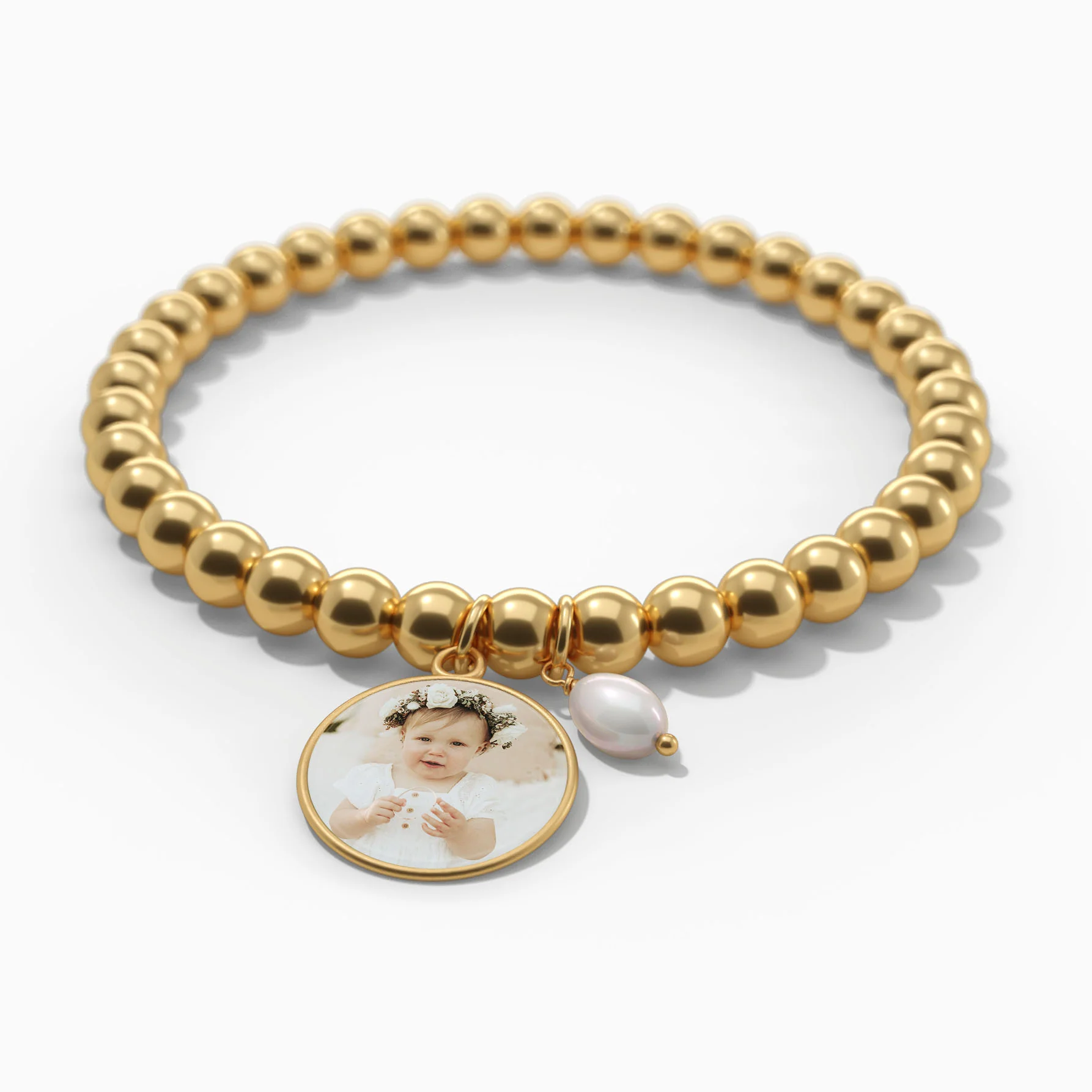 Personalized Photo Diana Charm Bracelet - Image 15