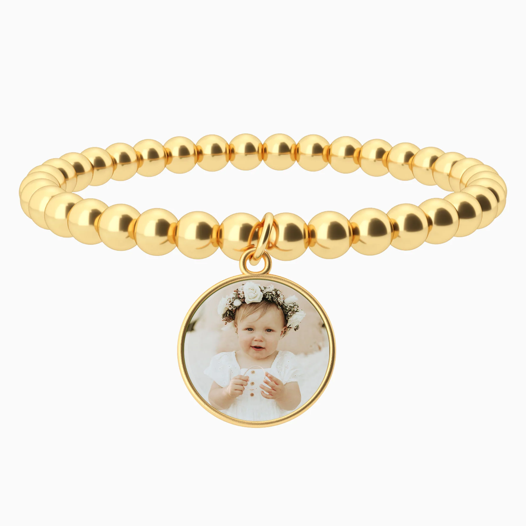 Personalized Photo Diana Charm Bracelet - Image 3