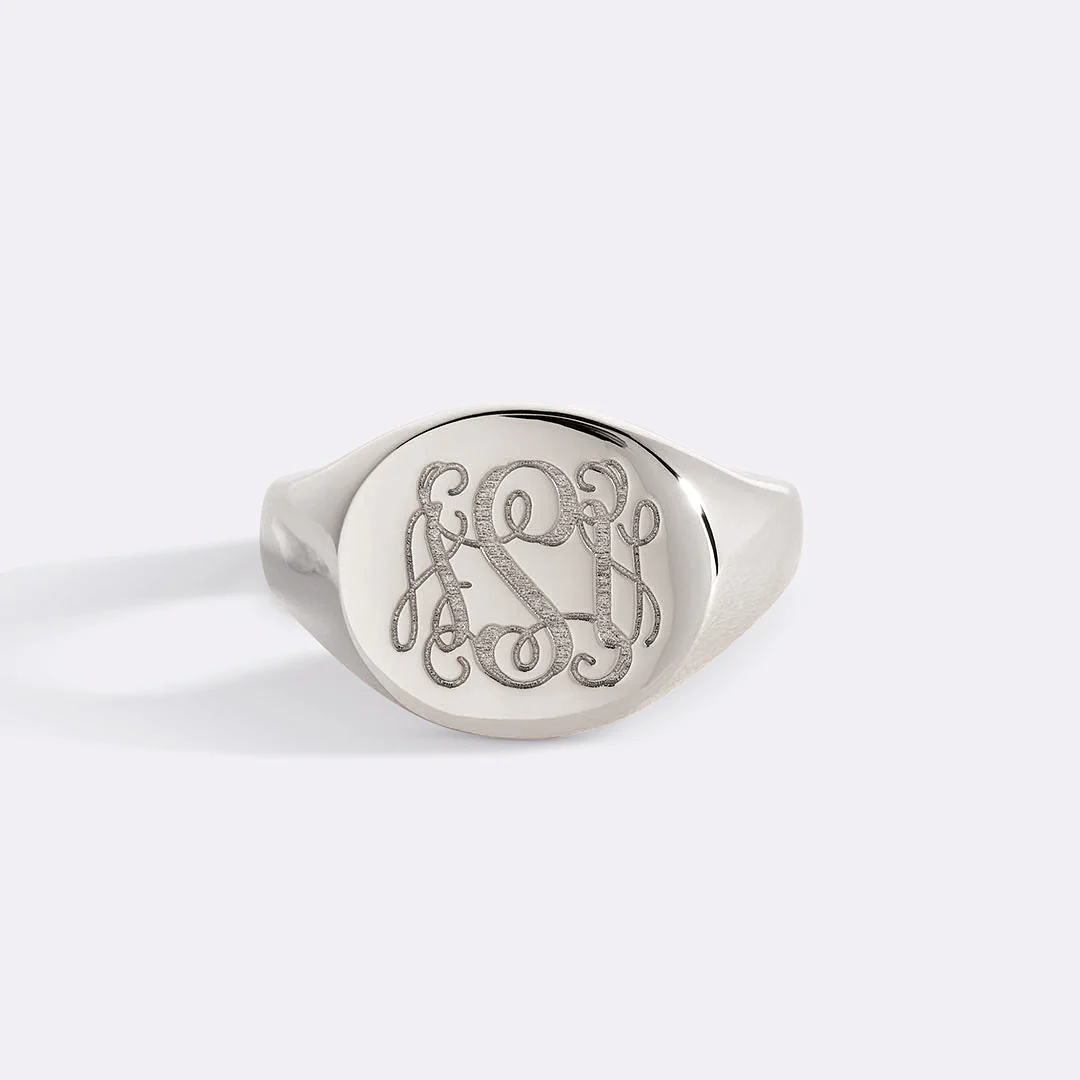 Monogram Signet Ring - Image 16