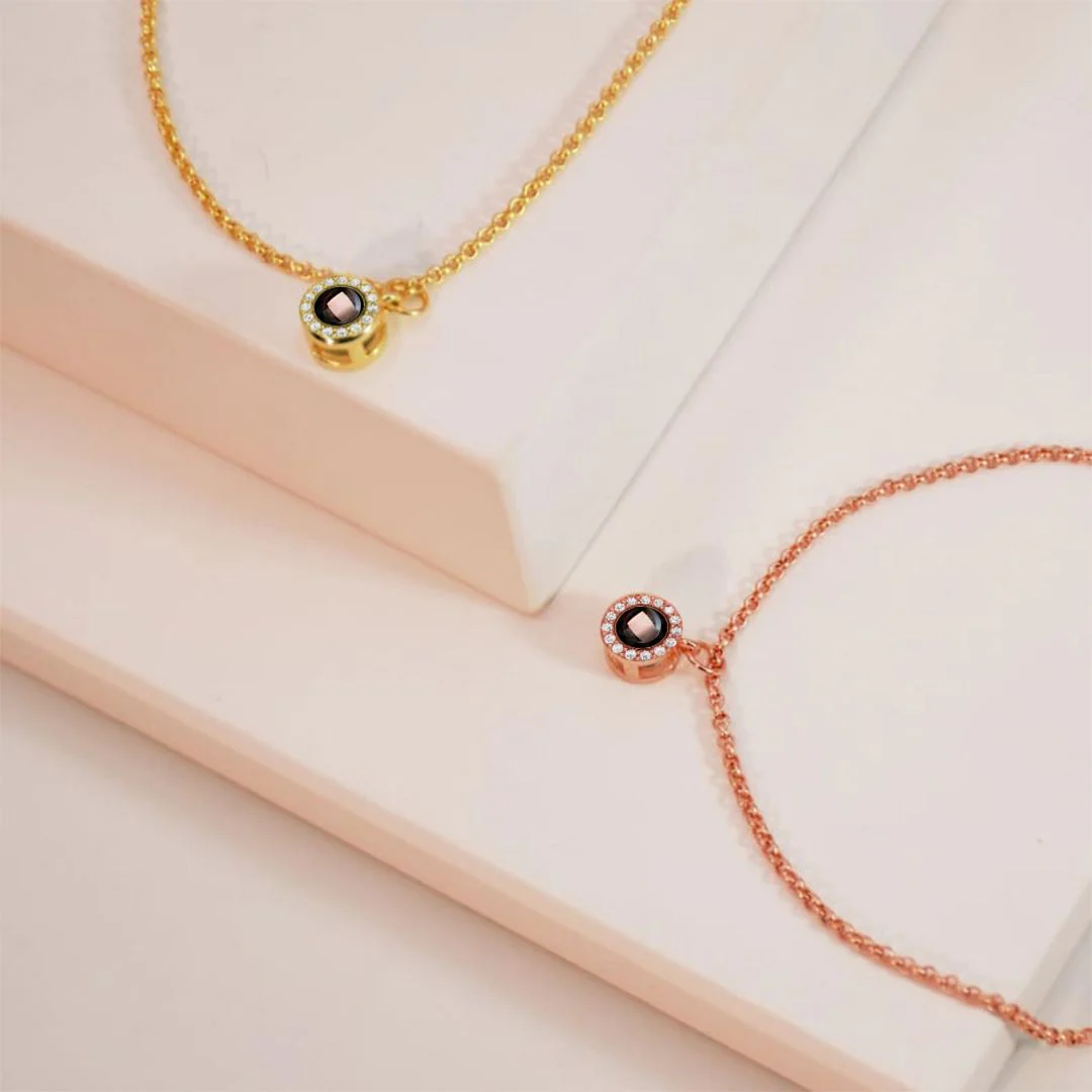 Petite Halo Photo Bracelet - Image 6
