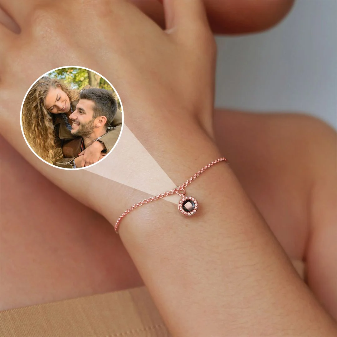 Petite Halo Photo Bracelet - Image 8