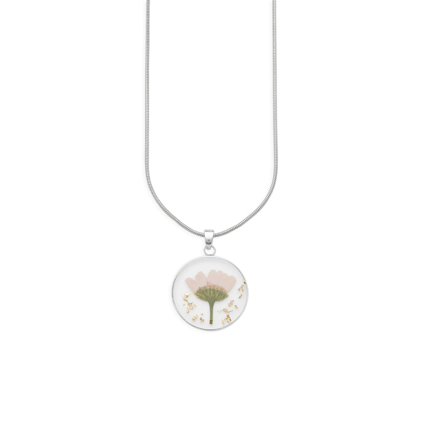 Pressed Birth Flower Necklace - Image 44