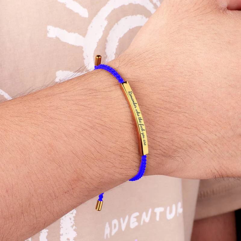 Remember Who the F♥ck You Are Inspire Bracelet - Image 14
