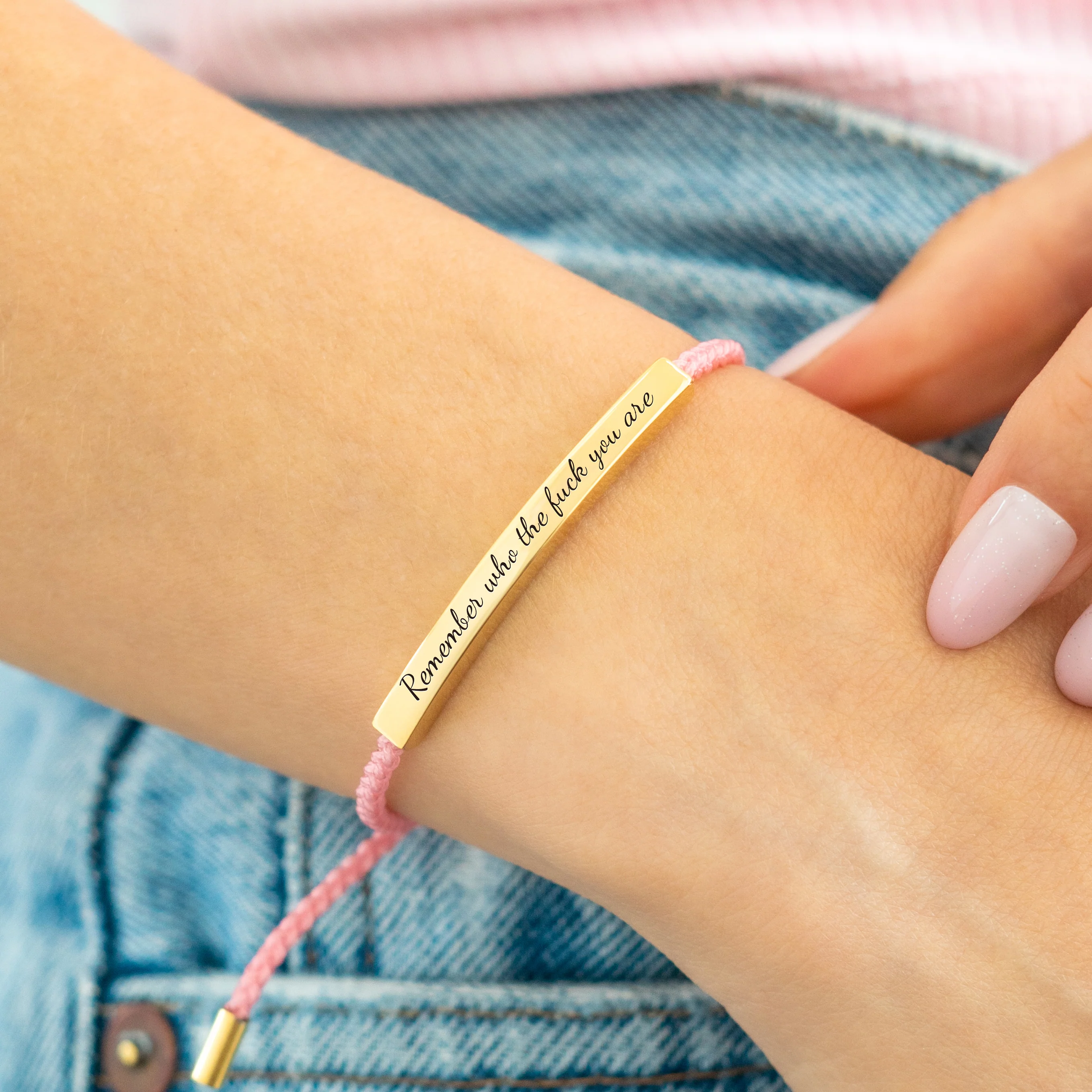 Remember Who the F♥ck You Are Inspire Bracelet - Image 41